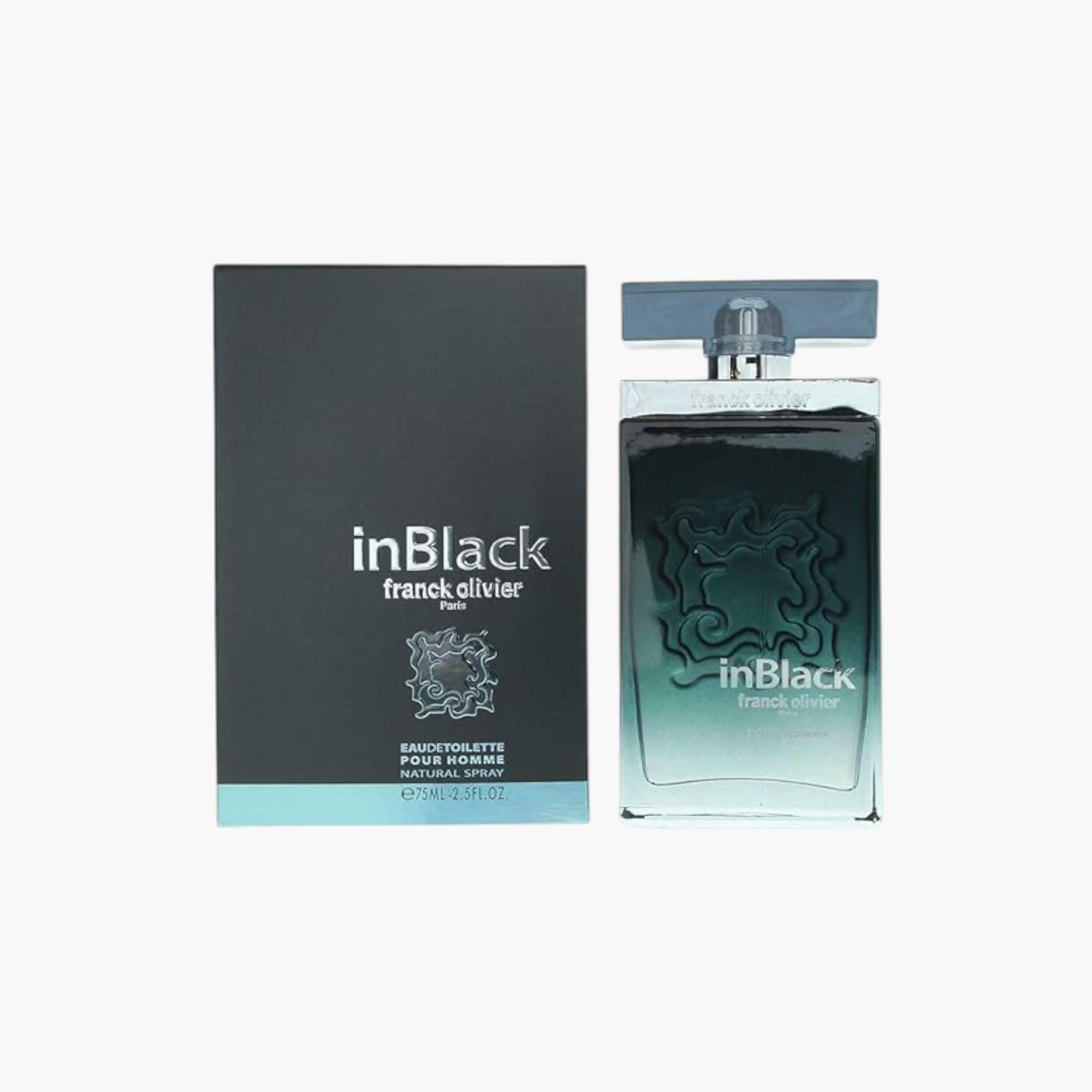 Franck Olivier In Black Pour Homme Eau de Toilette for Men - 75 ml-beautyandpersonalcare-fragrance-men-image-2