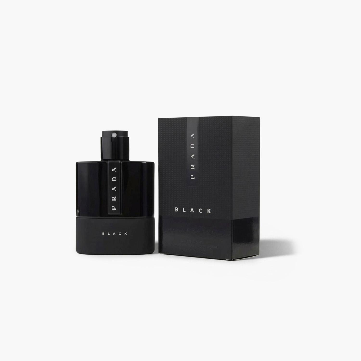عطر لونا روسا بلاك أو دو بارفوم للرجال من برادا - 100 مل قابل لإعادة التعبئة-beautyandpersonalcare-fragrance-men-image-2