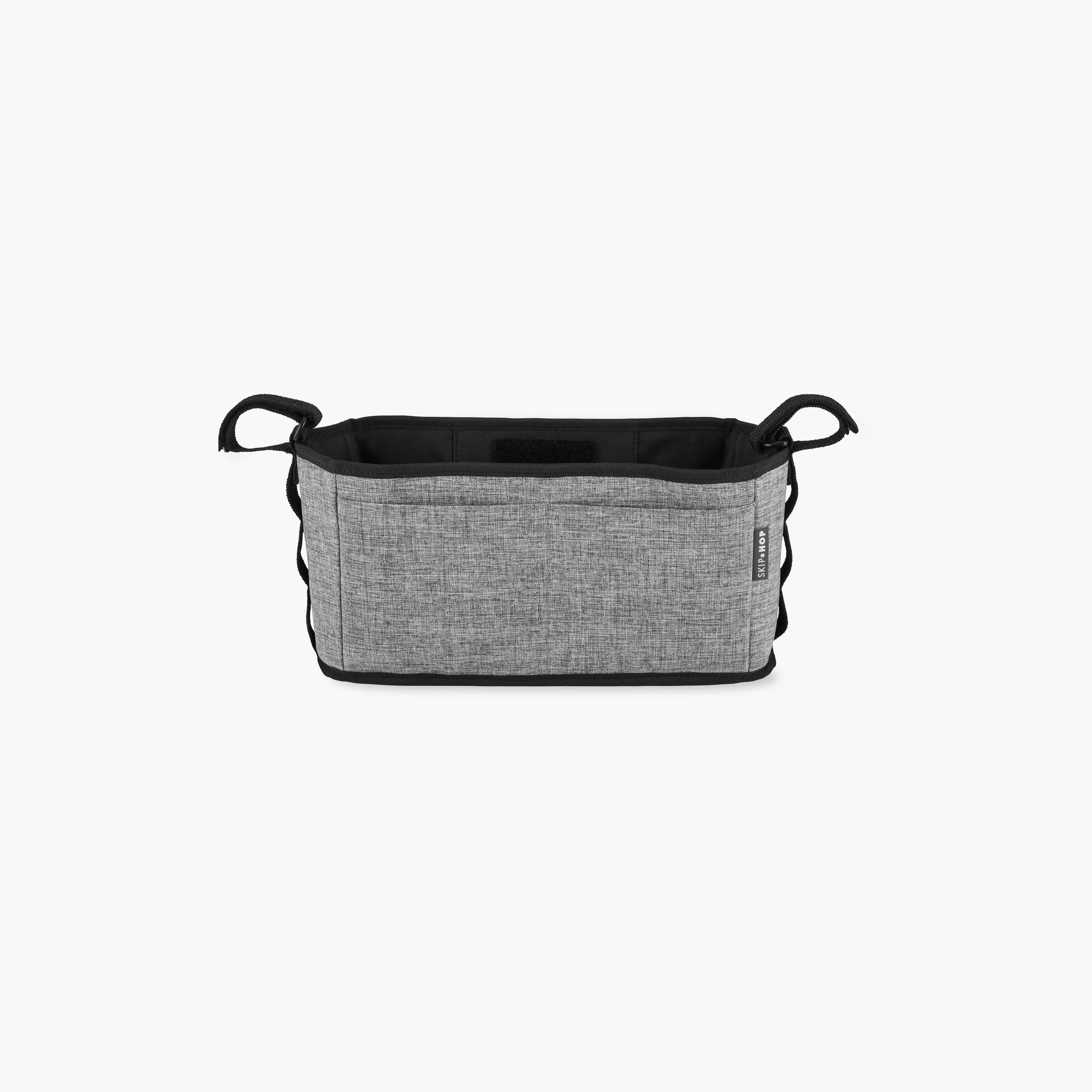 Skip Hop Ultra Stroller Organizer - Grey - Melange-baby-gear-strollersandprams-accessories-image-1
