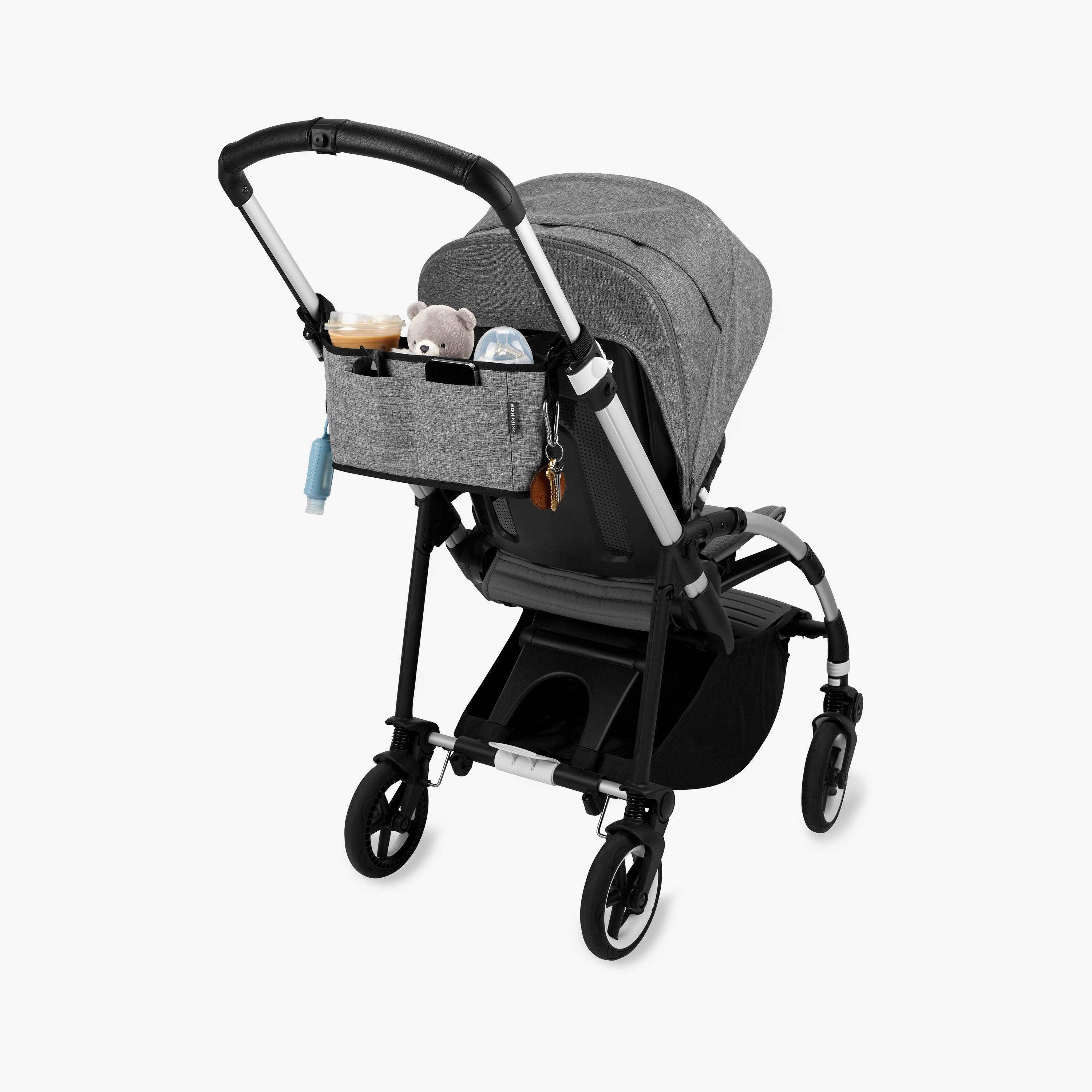 Skip Hop Ultra Stroller Organizer - Grey - Melange-baby-gear-strollersandprams-accessories-image-7