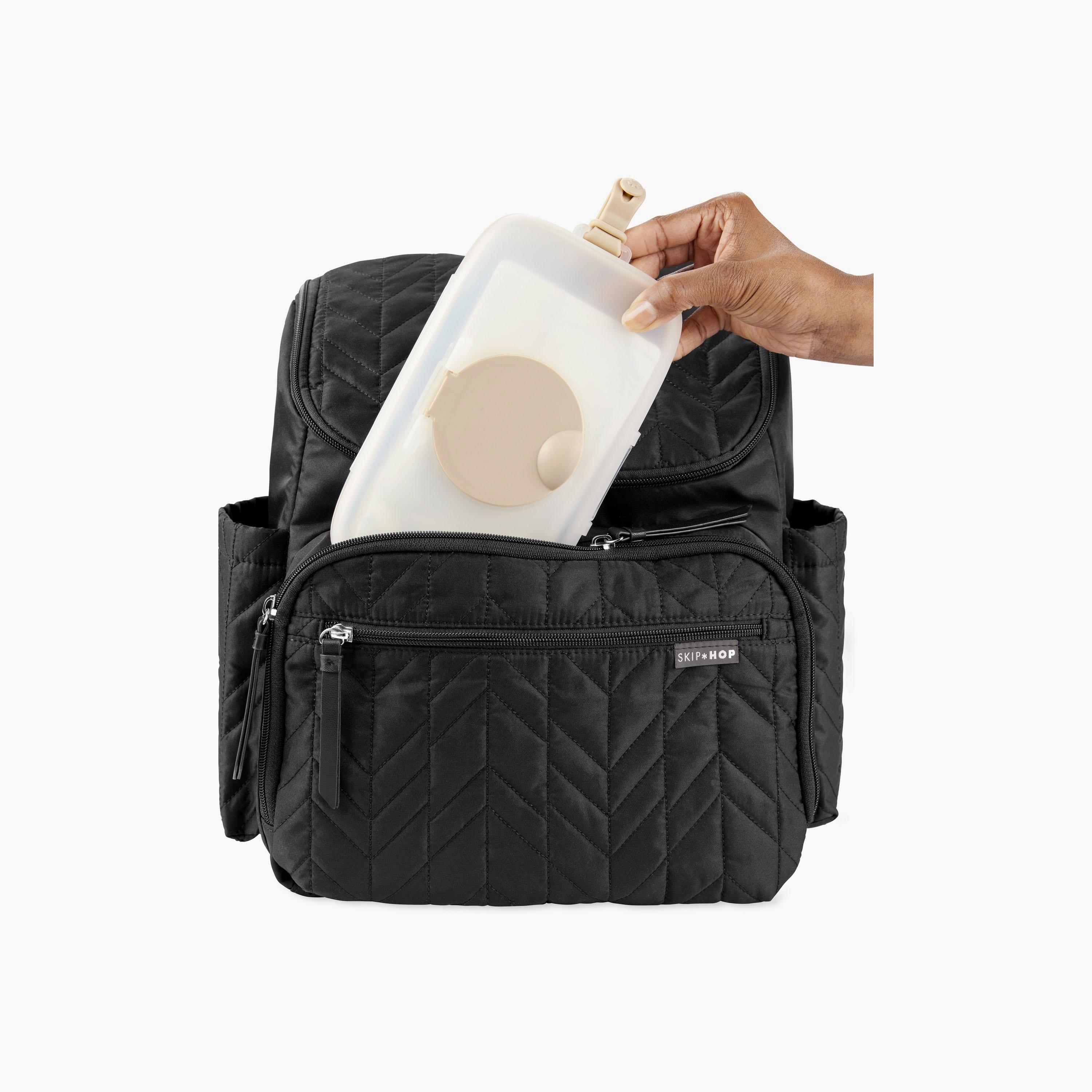 Skip Hop G&G Snug Seal Wipes Case - Oat-baby-bathandcare-wipes-image-5