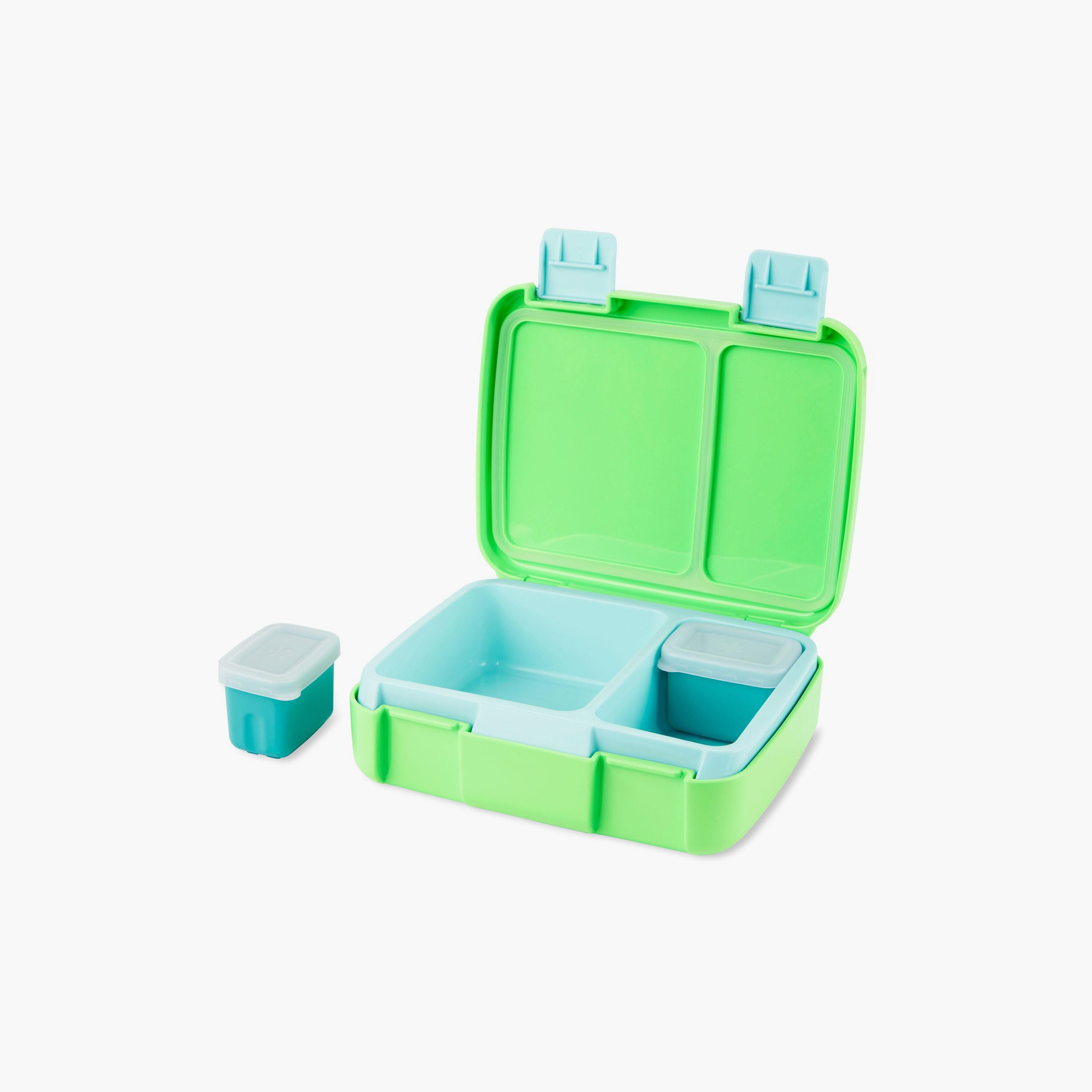 Skip Hop Zoo Bento Lunch Box with 2-Piece Snack Container - Octopus-school-lunchessentials-lunchboxes-image-1