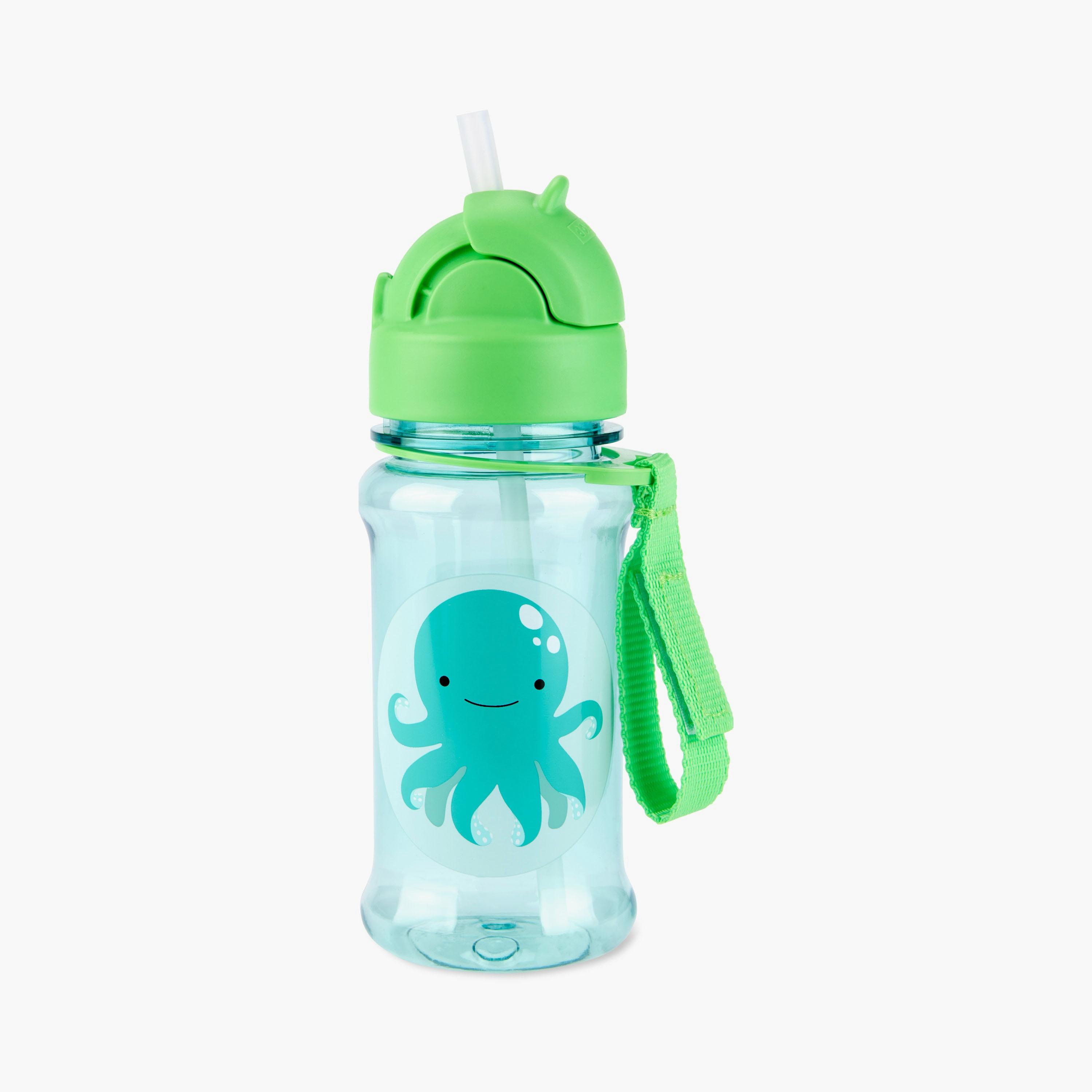 زجاجة  زوو بماصة، أخطبوط، 350 مل من سكيب هوب-school-waterbottles-image-2