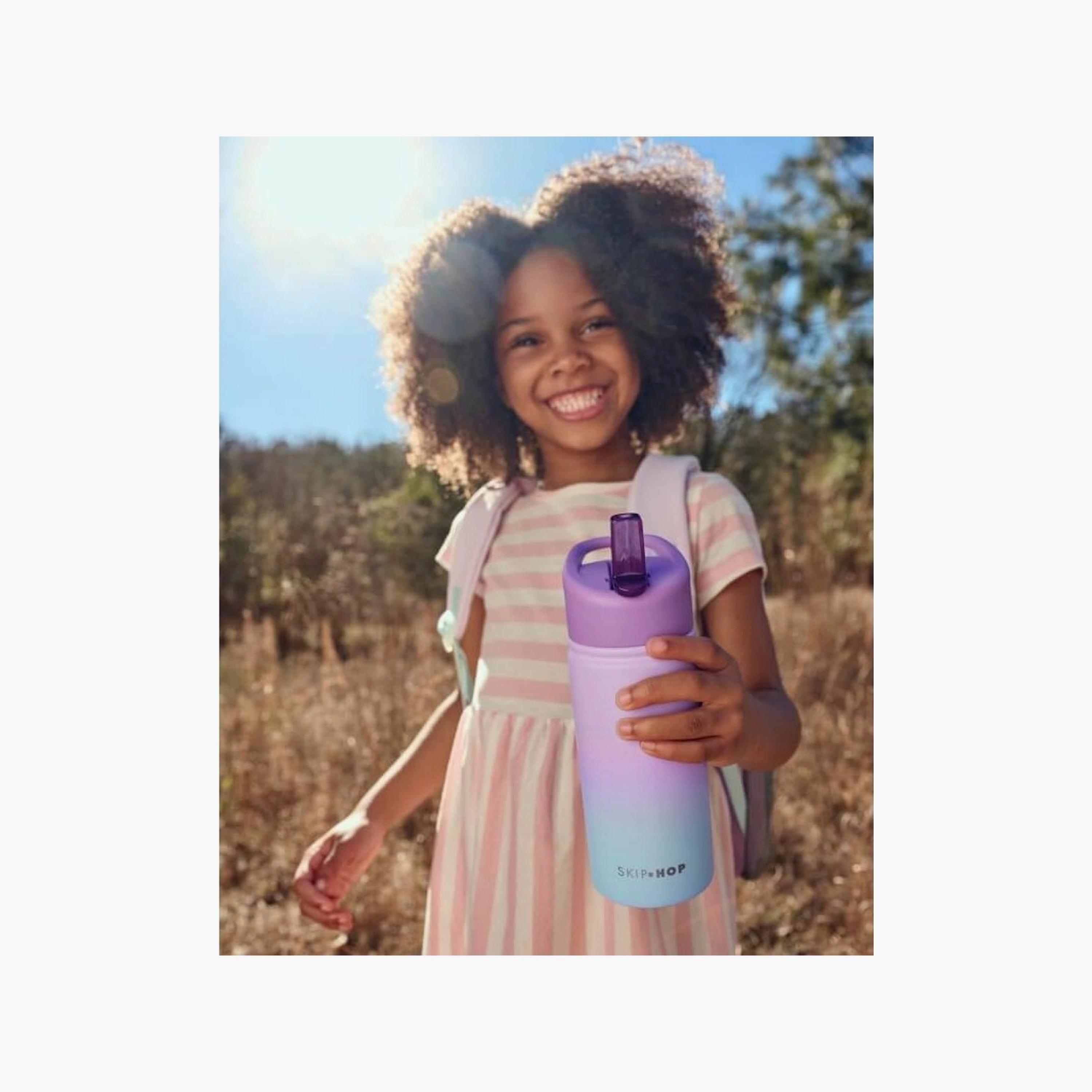 زجاجة مياه واندر المصنوعة من الفولاذ المقاوم للصدأ، 450 مل من سكيب هوب-school-waterbottles-image-3