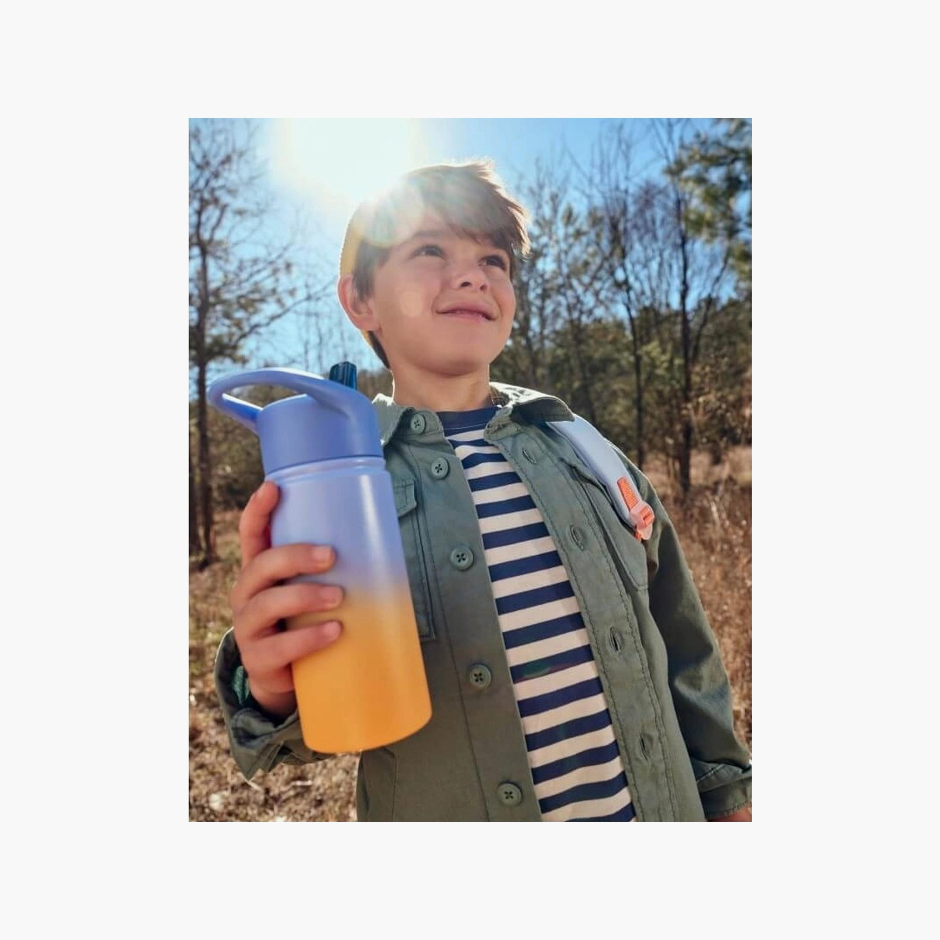 زجاجة مياه واندر المصنوعة من الفولاذ المقاوم للصدأ، 450 مل من سكيب هوب-school-waterbottles-image-4