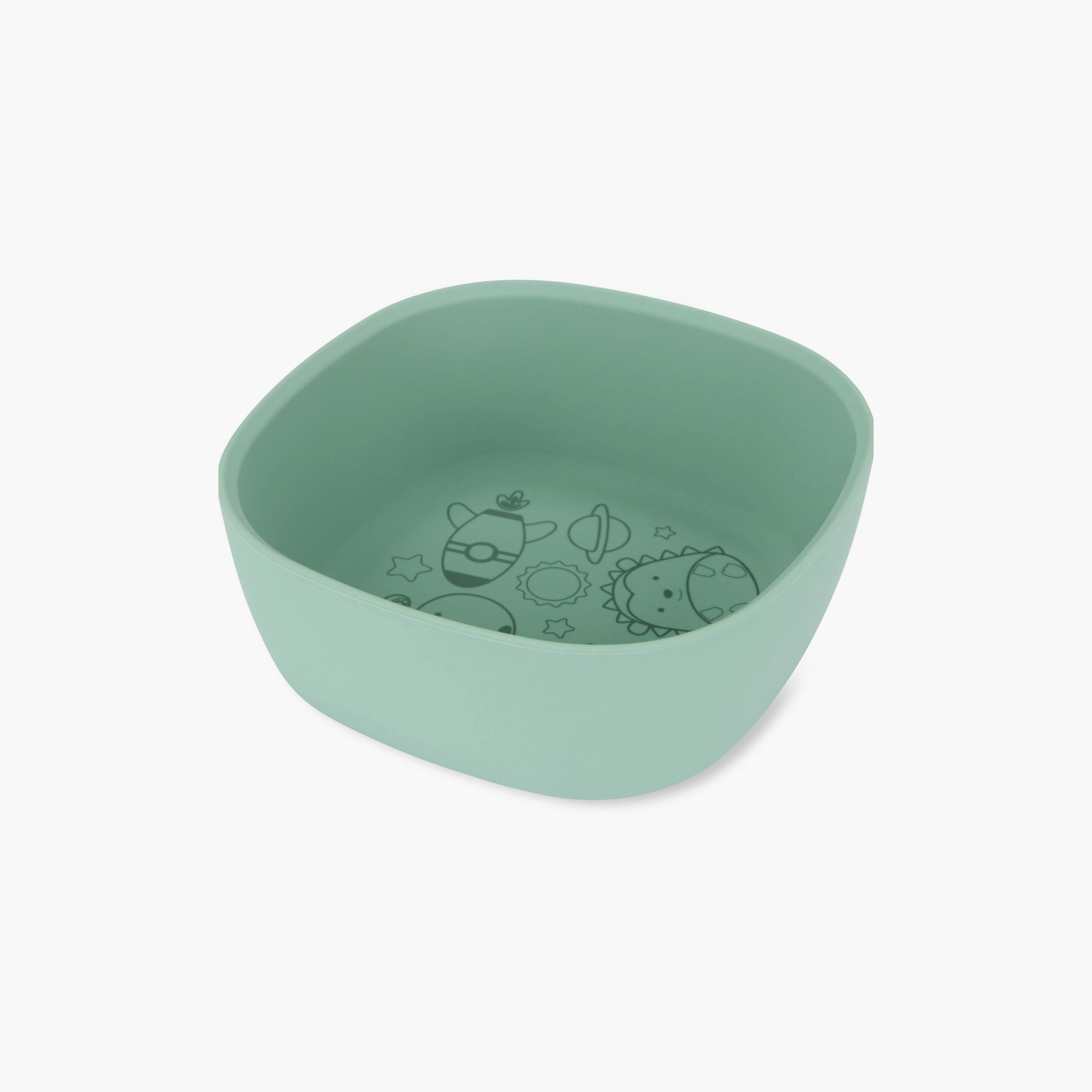 Skip Hop Squad Silicone Bowl - Green-baby-feeding-mealtimeessentials-image-2