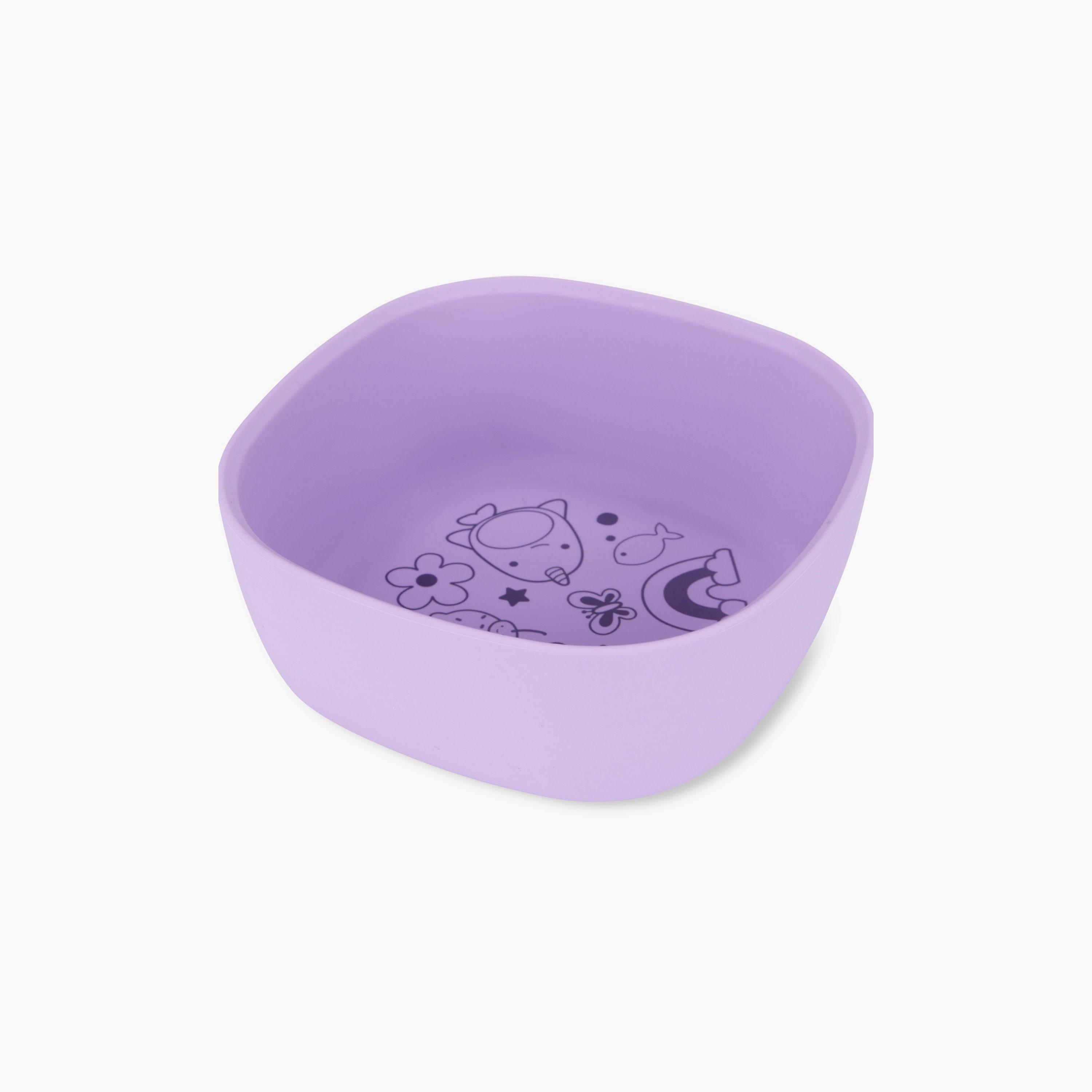 Skip Hop Squad Silicone Bowl - Purple-baby-feeding-mealtimeessentials-image-2