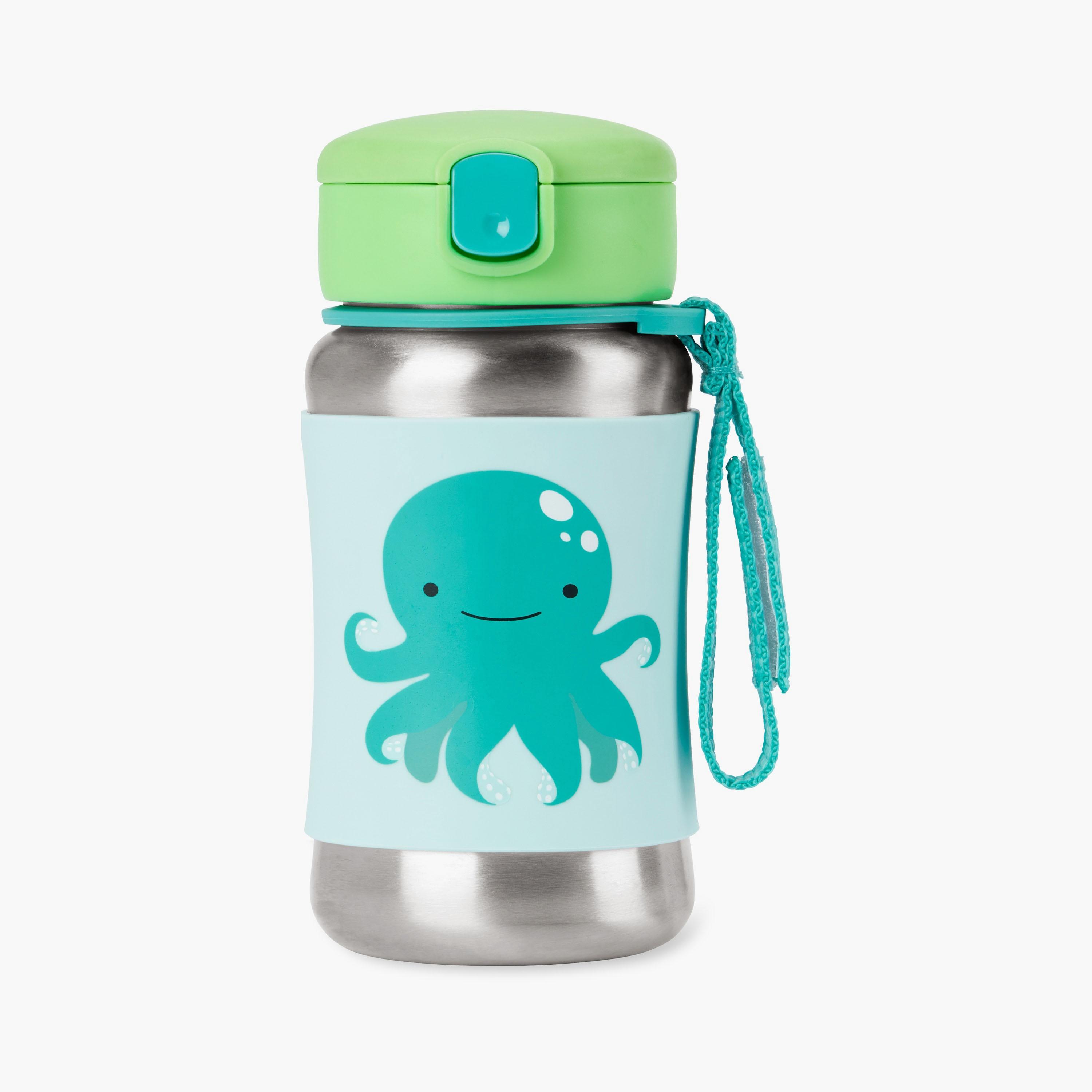 زجاجة  زوو المصنوعة من الفولاذ المقاوم للصدأ، أخطبوط، 350 مل من سكيب هوب-school-waterbottles-image-1
