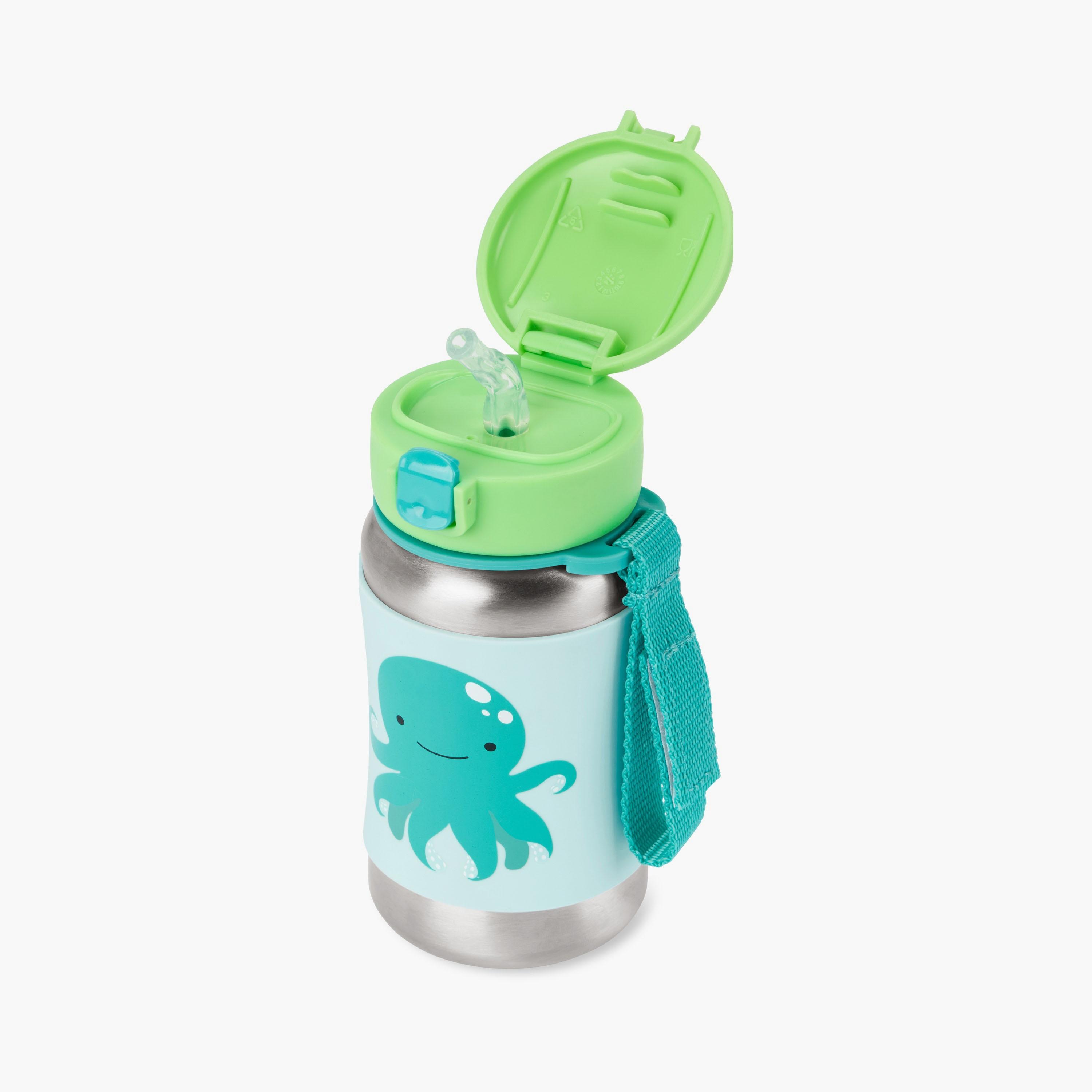 زجاجة  زوو المصنوعة من الفولاذ المقاوم للصدأ، أخطبوط، 350 مل من سكيب هوب-school-waterbottles-image-2