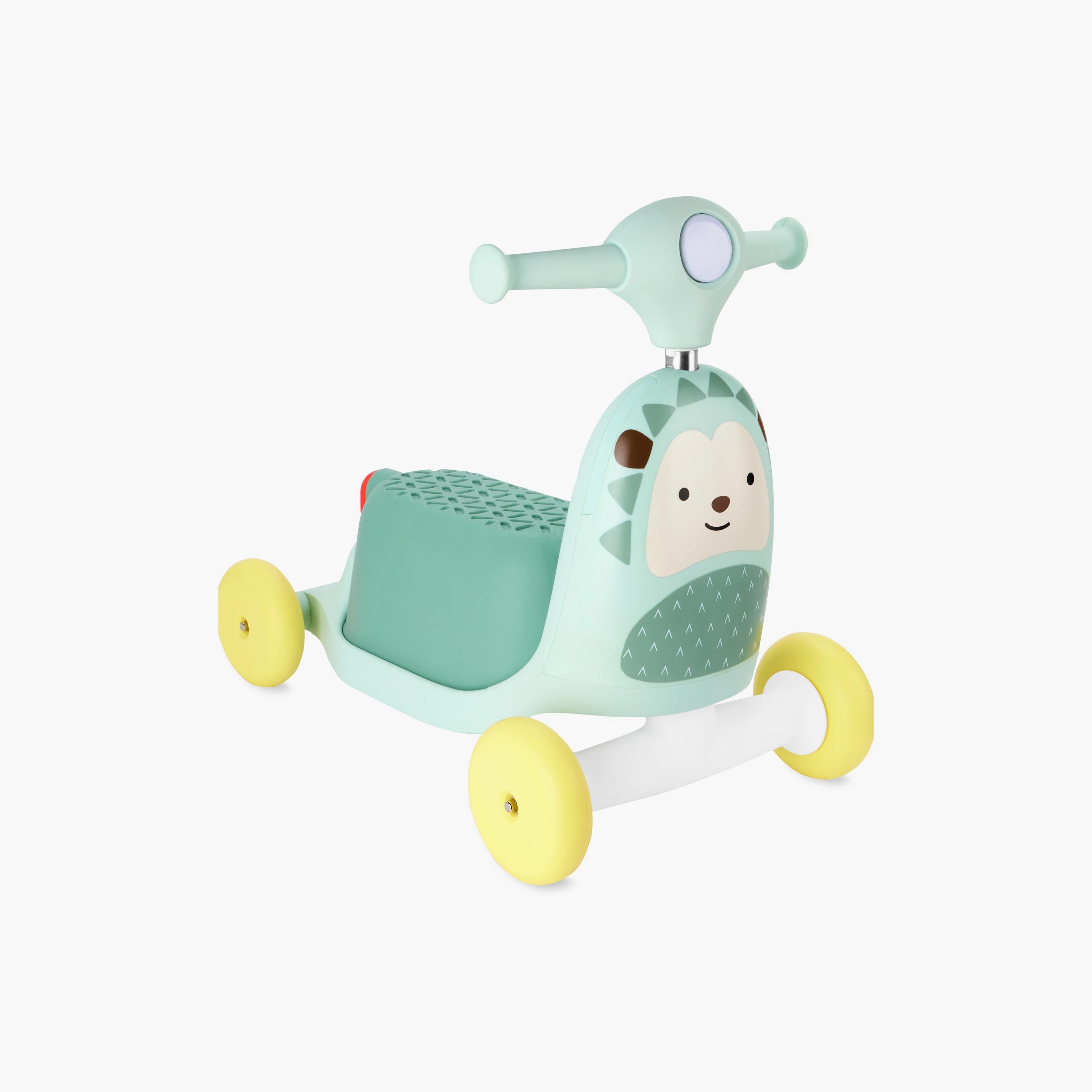 Skip Hop Zoo 3-In-1 Ride On - Hedgehog-toys-outdoor-bikesandrideons-manualrideons-image-1