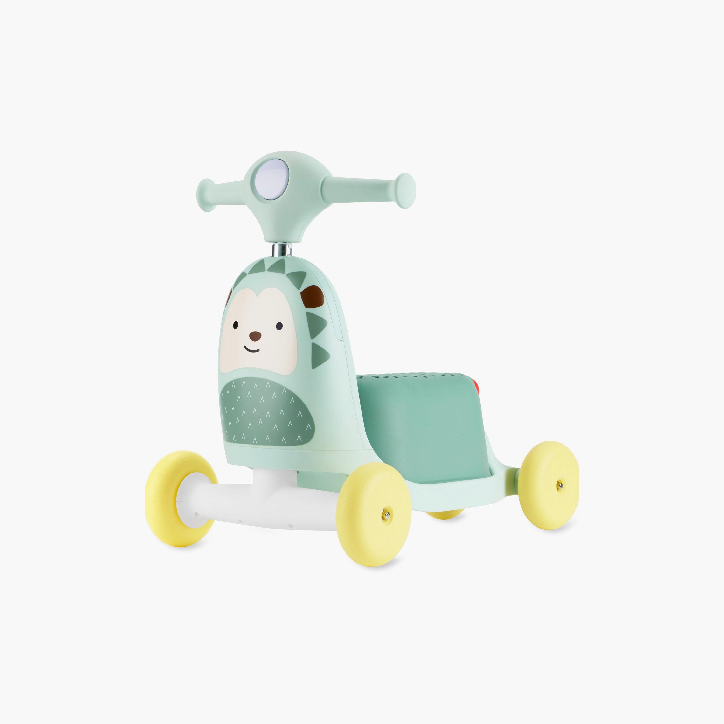 Skip Hop Zoo 3-In-1 Ride On - Hedgehog-toys-outdoor-bikesandrideons-manualrideons-image-4