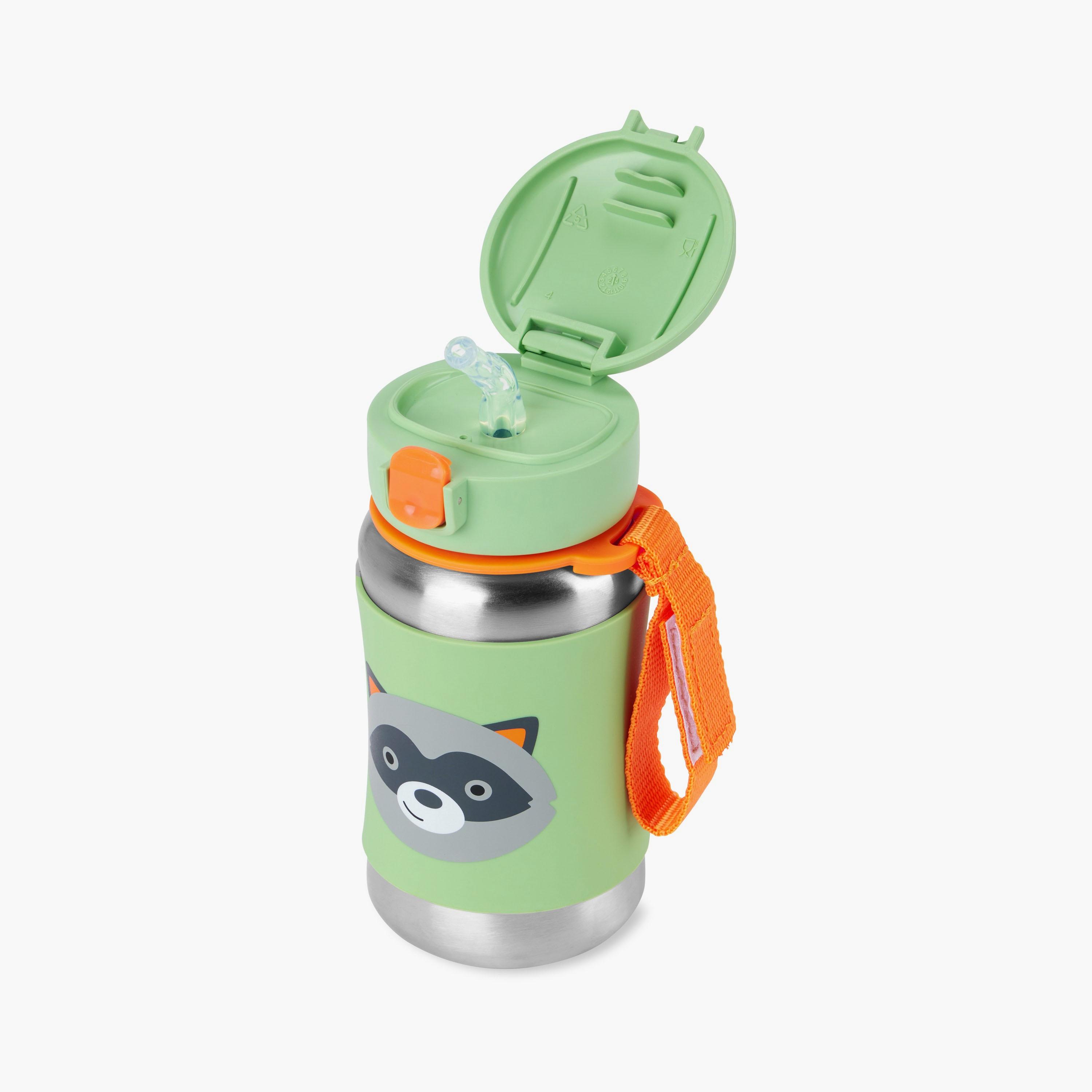 زجاجة  زوو المصنوعة من الفولاذ المقاوم للصدأ، راكون، 350 مل من سكيب هوب-school-waterbottles-image-2