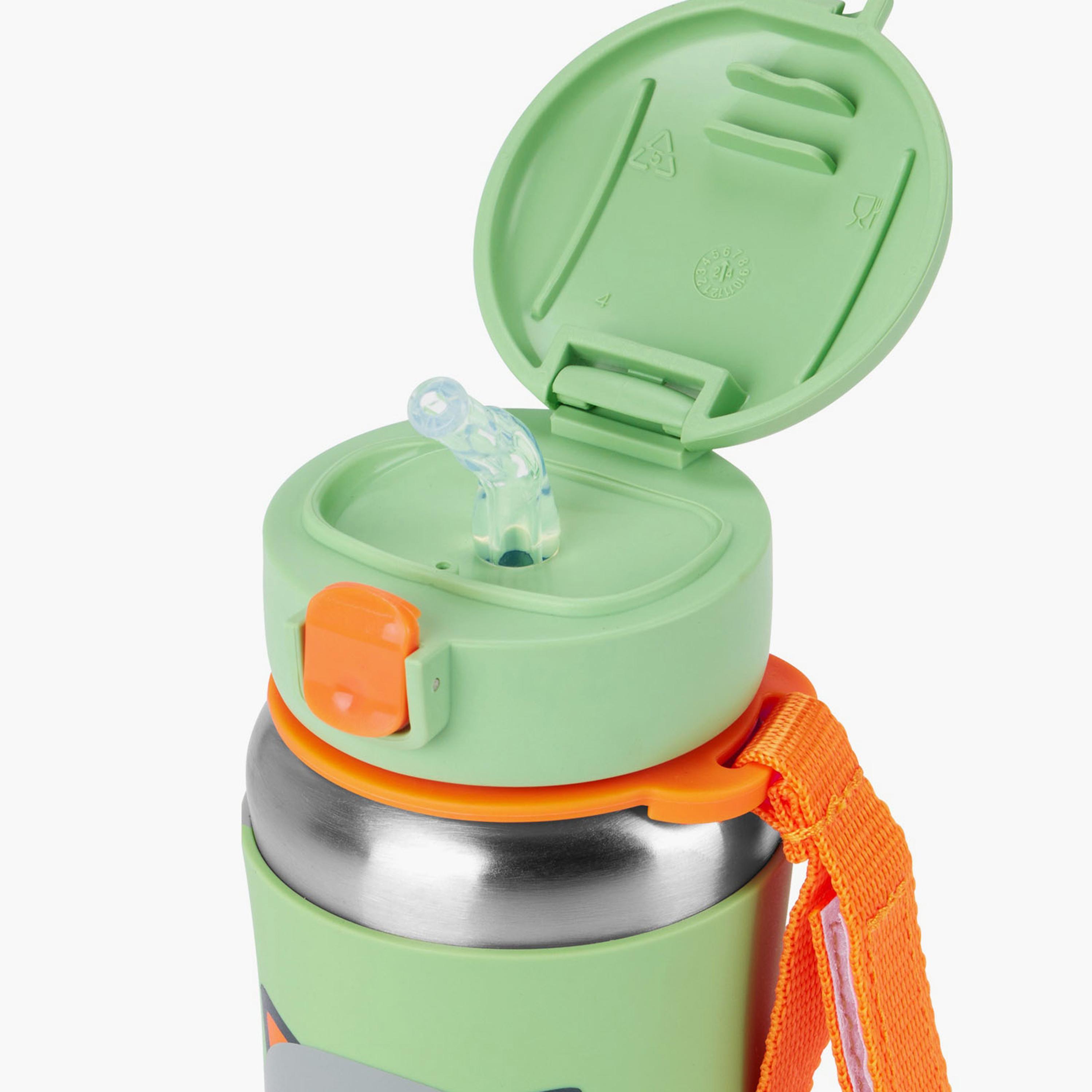 زجاجة  زوو المصنوعة من الفولاذ المقاوم للصدأ، راكون، 350 مل من سكيب هوب-school-waterbottles-image-3