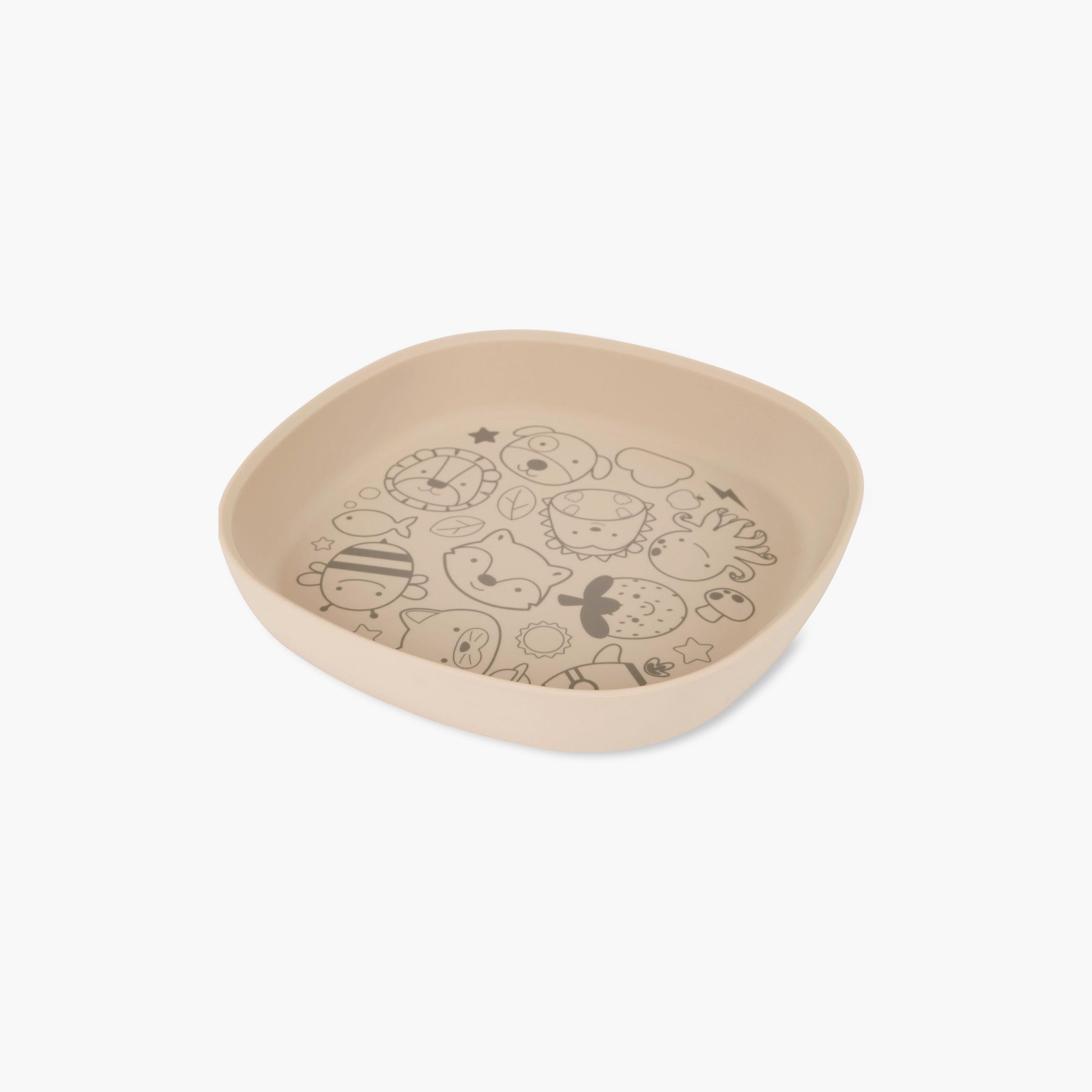 Skip Hop Squad Silicone Plate - Oat-baby-feeding-mealtimeessentials-image-2