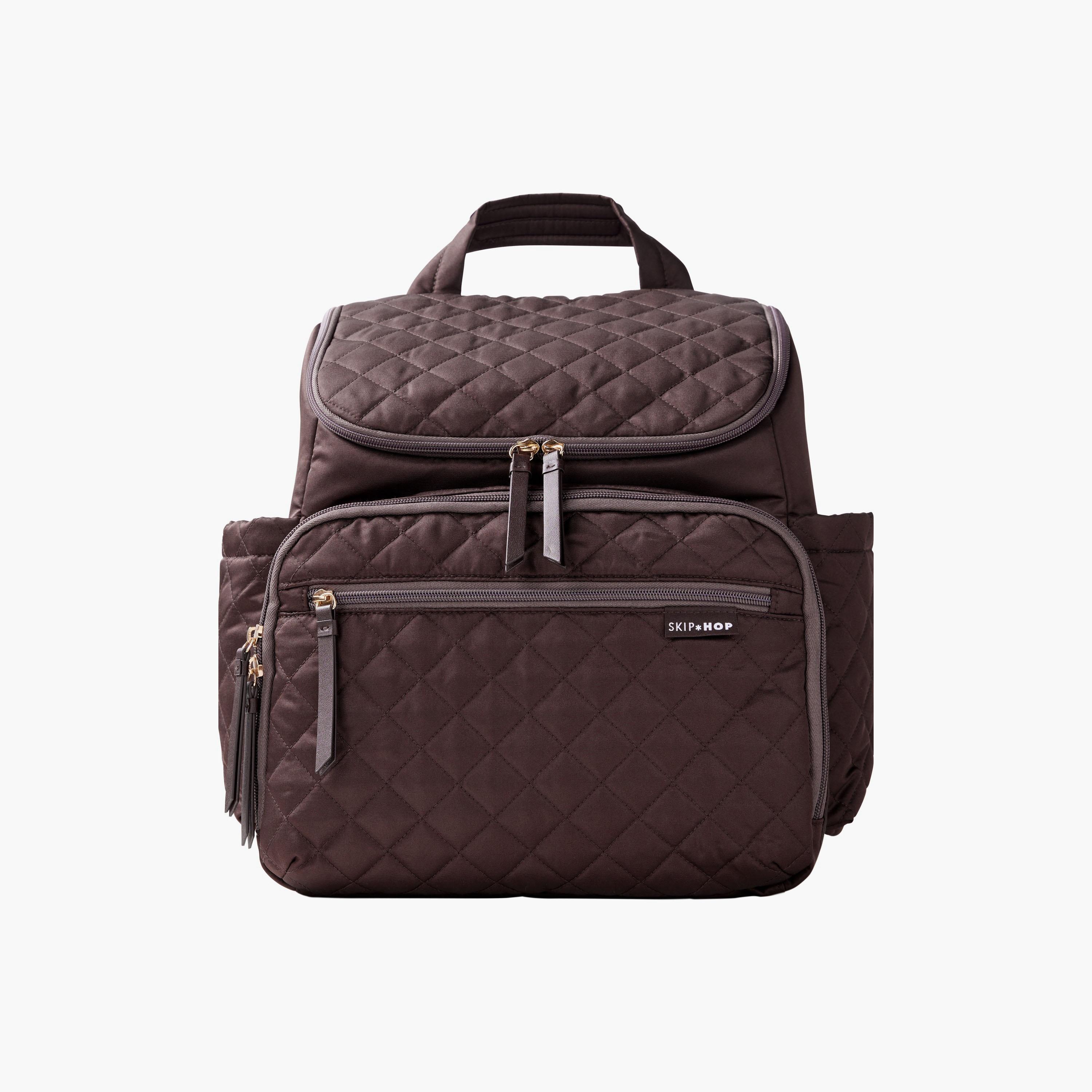 Skip Hop Forma Diaper Backpack - Chocolate-baby-diapering-diaperbags-image-1
