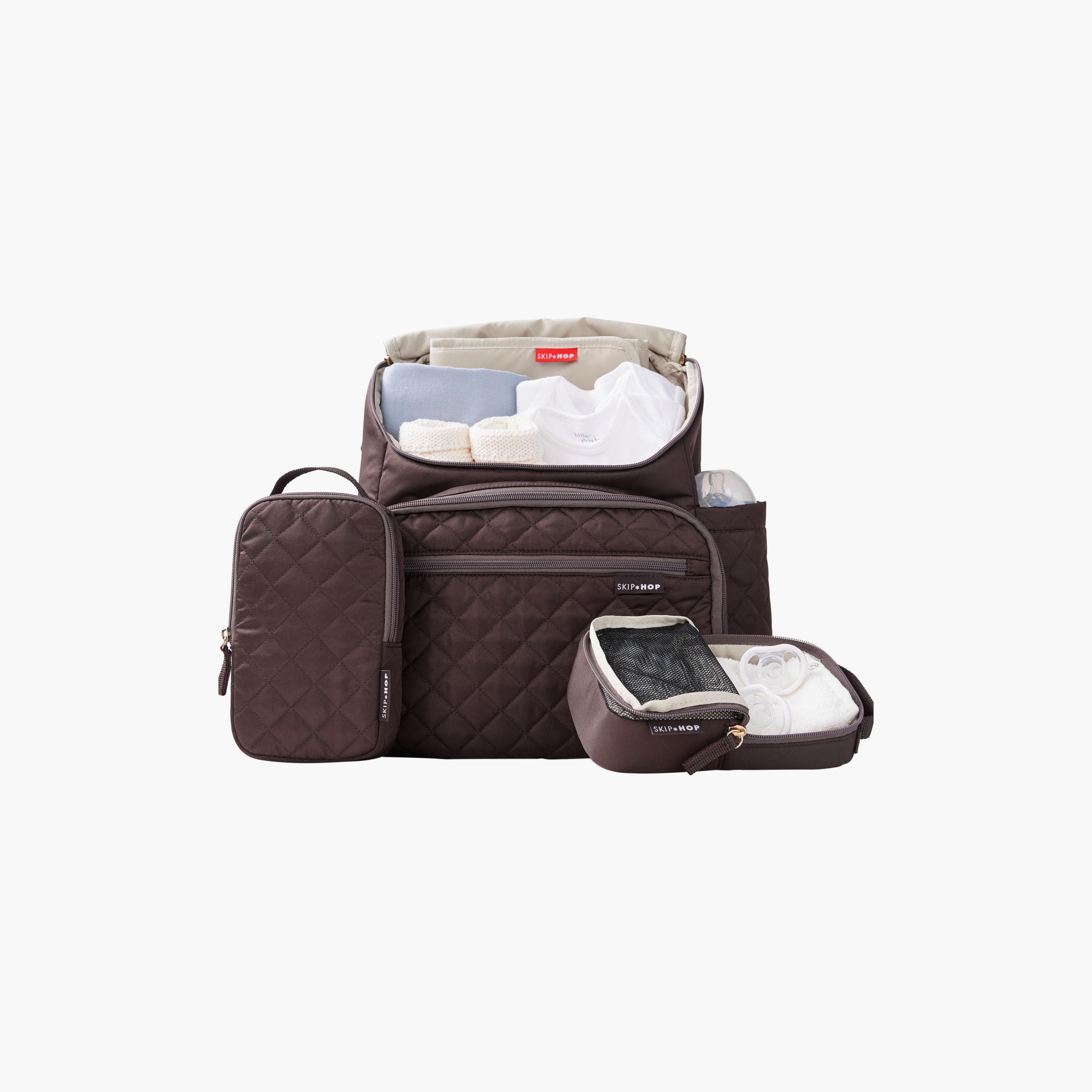 Skip Hop Forma Diaper Backpack - Chocolate-baby-diapering-diaperbags-image-2