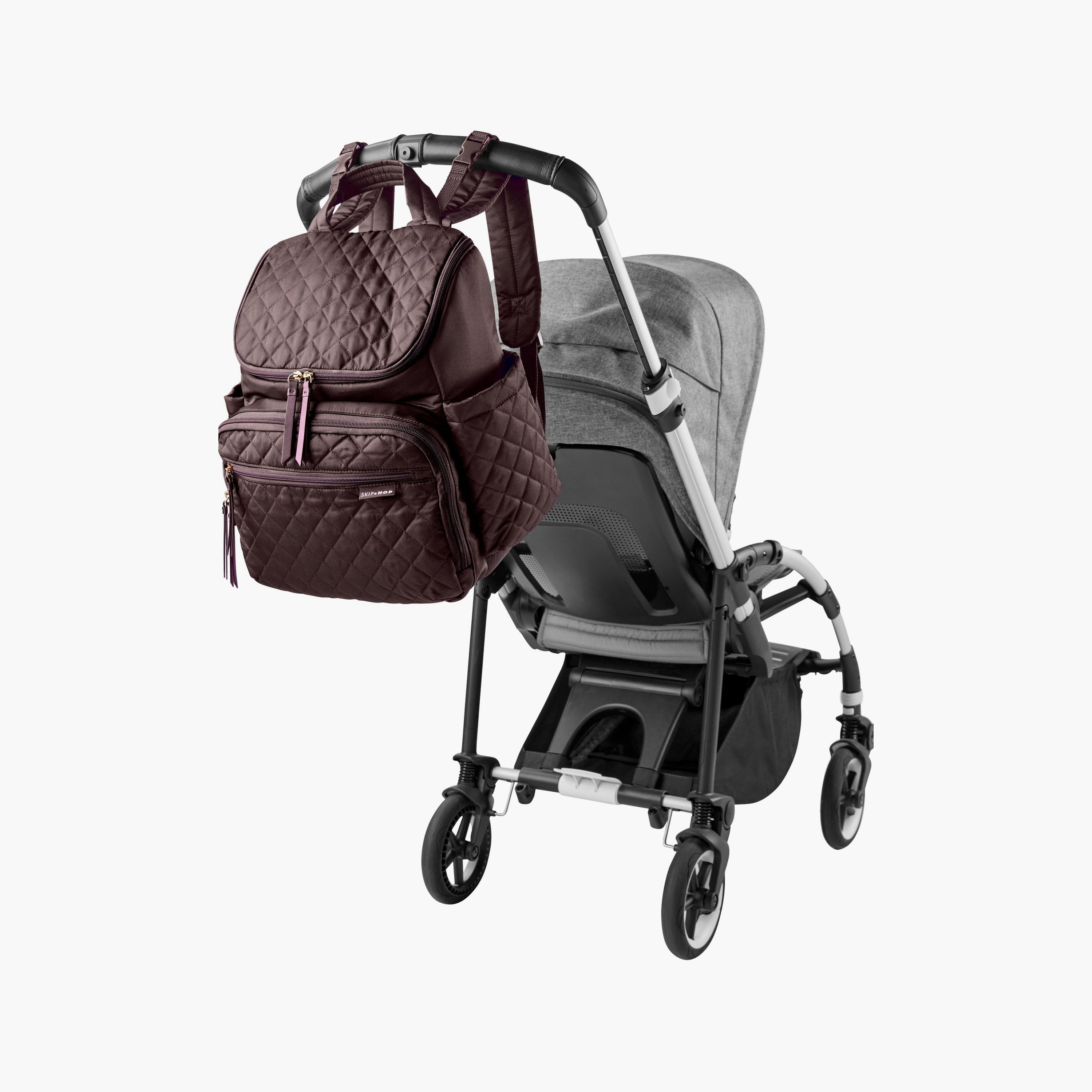 Skip Hop Forma Diaper Backpack - Chocolate-baby-diapering-diaperbags-image-3