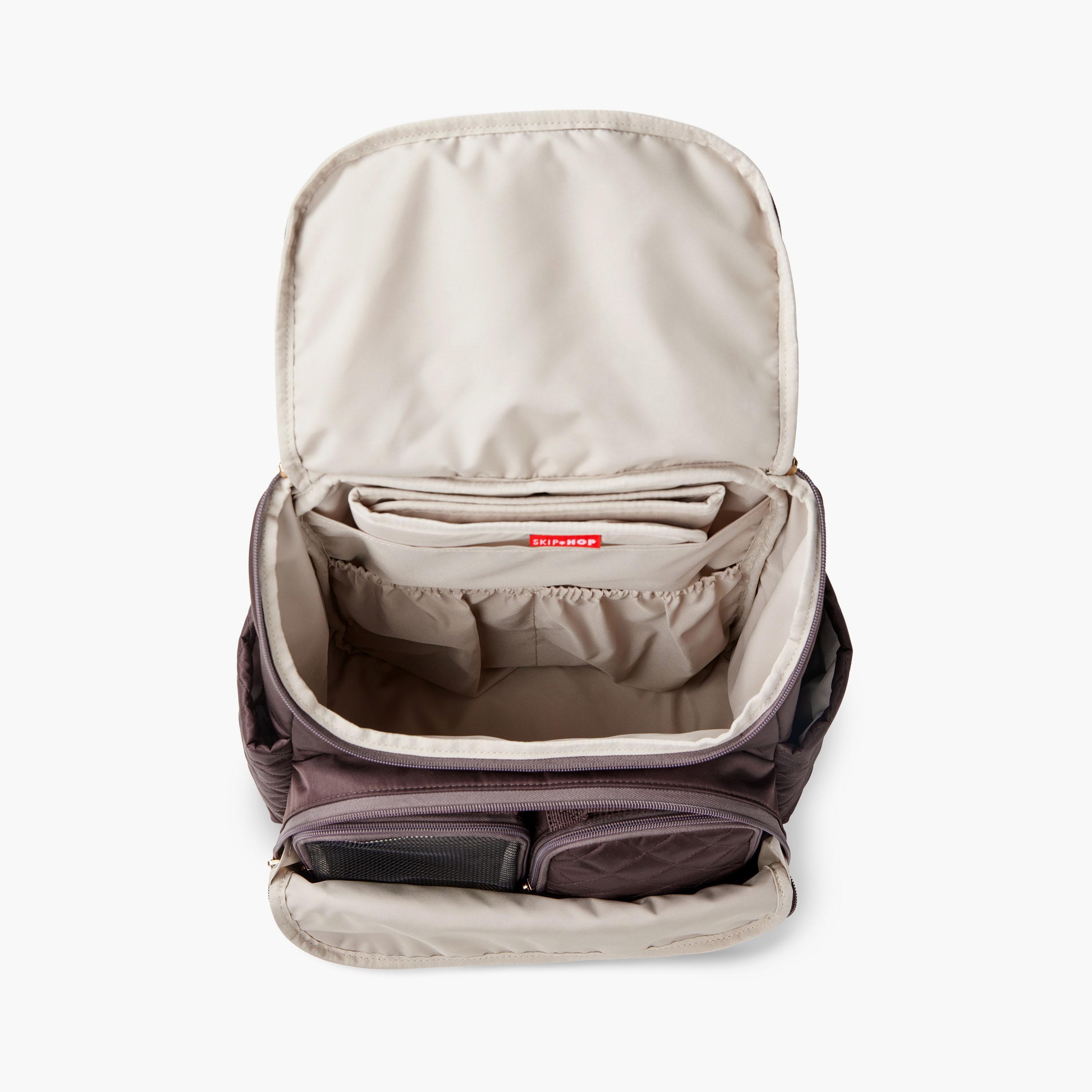 Skip Hop Forma Diaper Backpack - Chocolate-baby-diapering-diaperbags-image-4