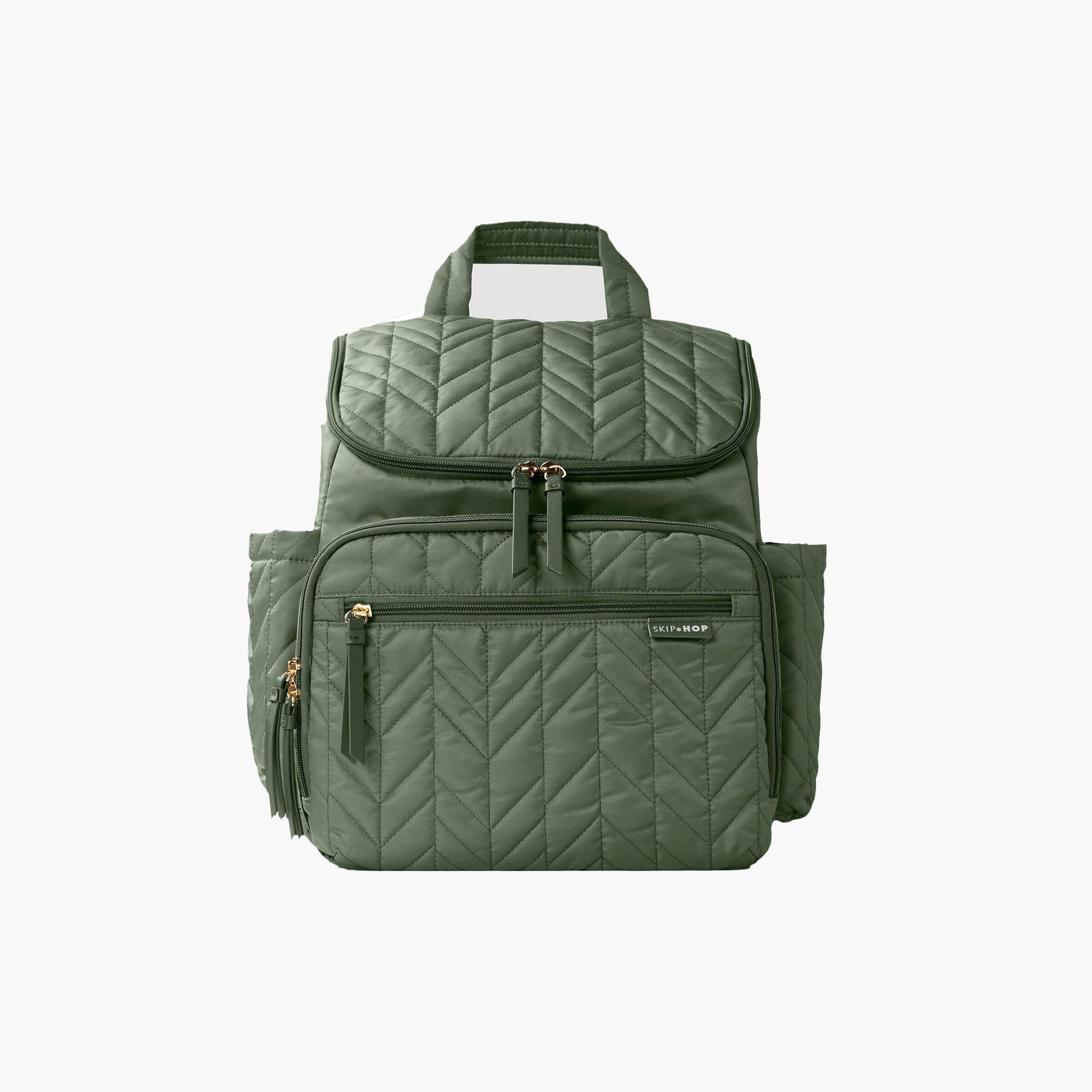 Skip Hop Forma Diaper Backpack - Sage-baby-diapering-diaperbags-image-1