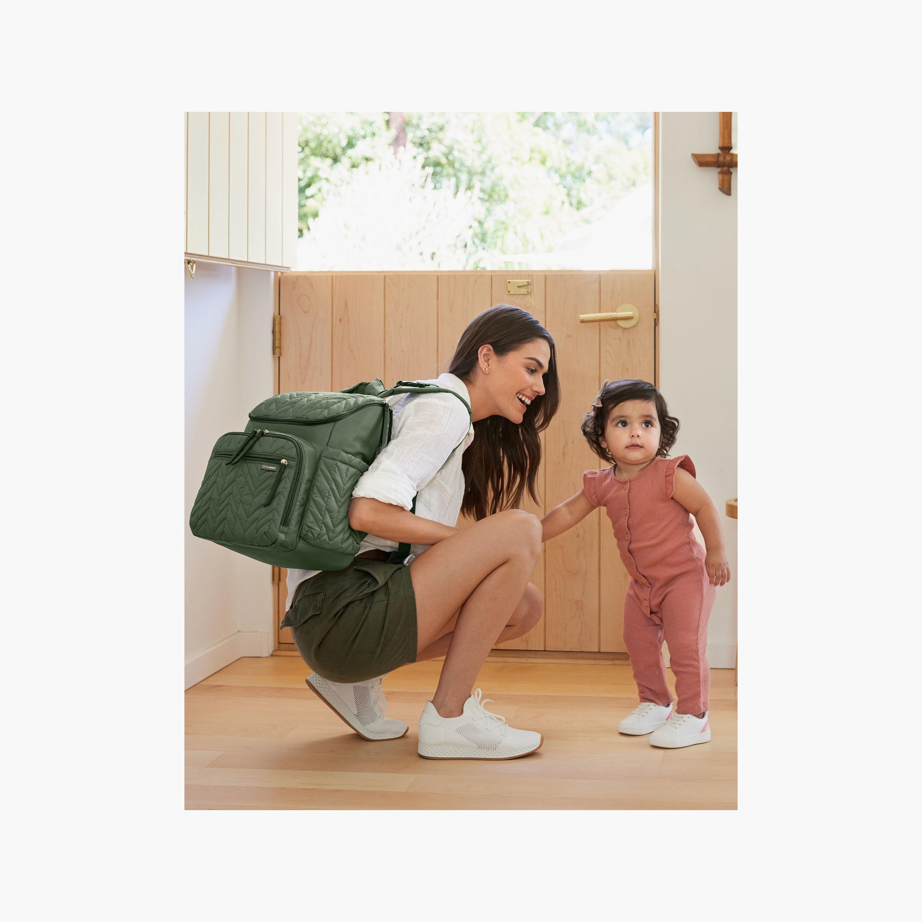 Skip Hop Forma Diaper Backpack - Sage-baby-diapering-diaperbags-image-10