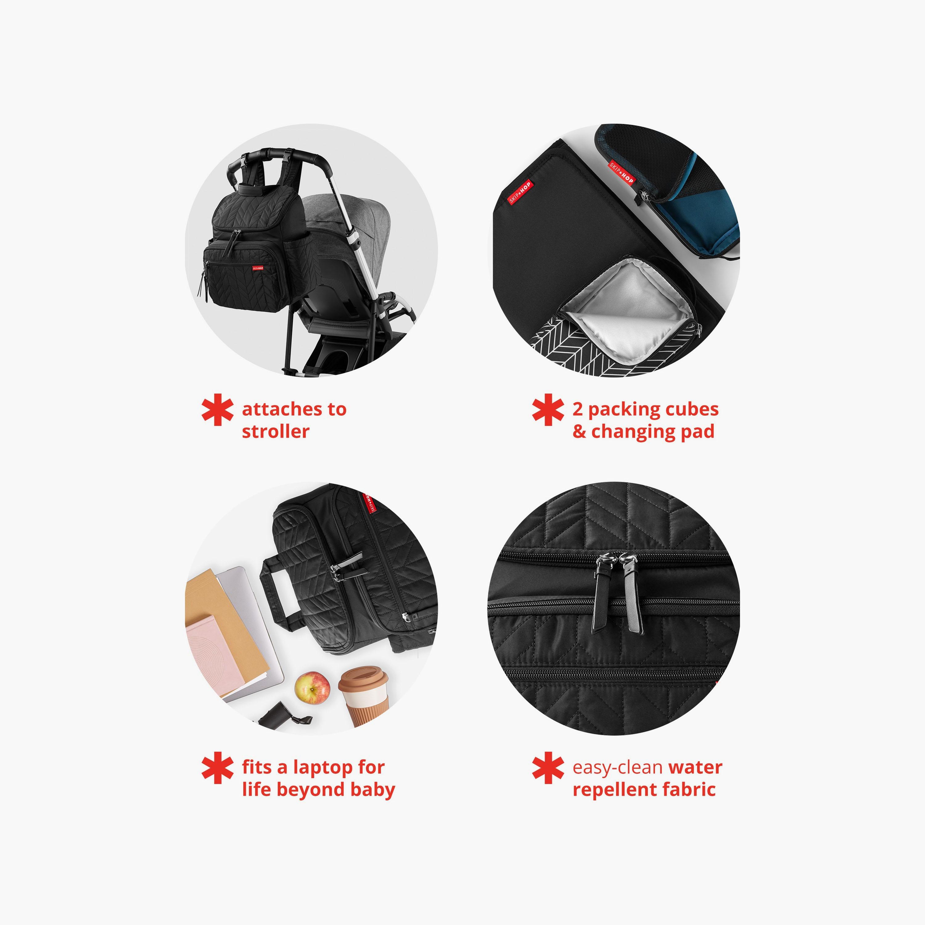 Skip Hop Forma Diaper Backpack - Sage-baby-diapering-diaperbags-image-6
