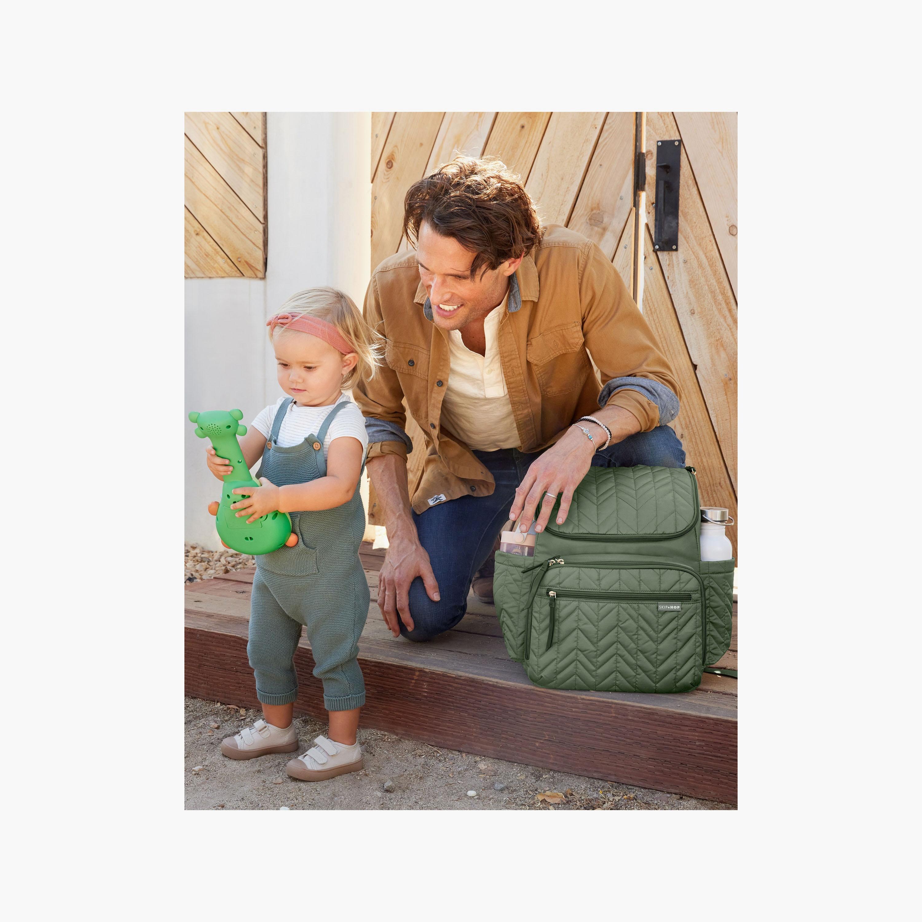 Skip Hop Forma Diaper Backpack - Sage-baby-diapering-diaperbags-image-8