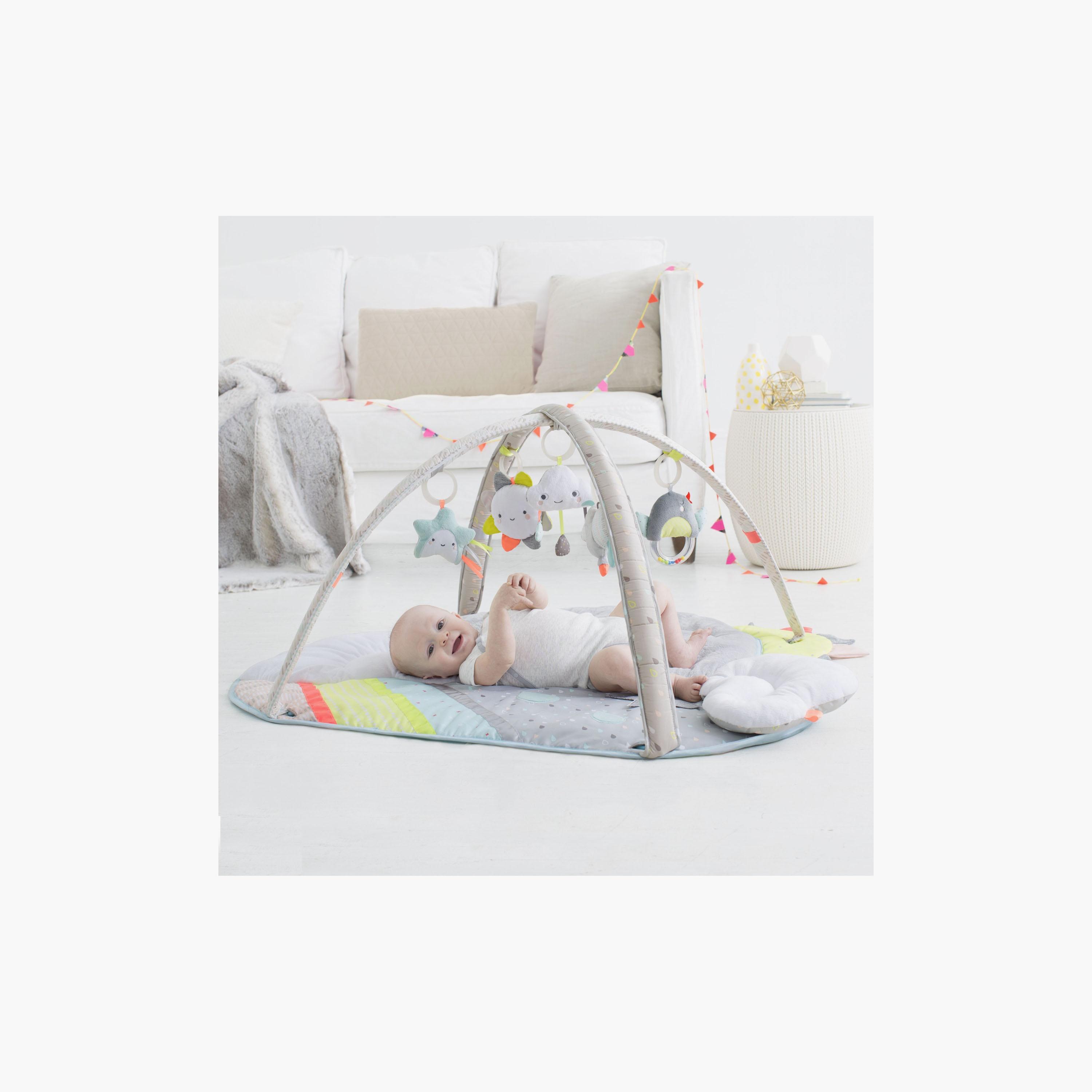 Skip Hop Silver Lining Cloud Activity Gym - White-baby-infantactivity-image-3