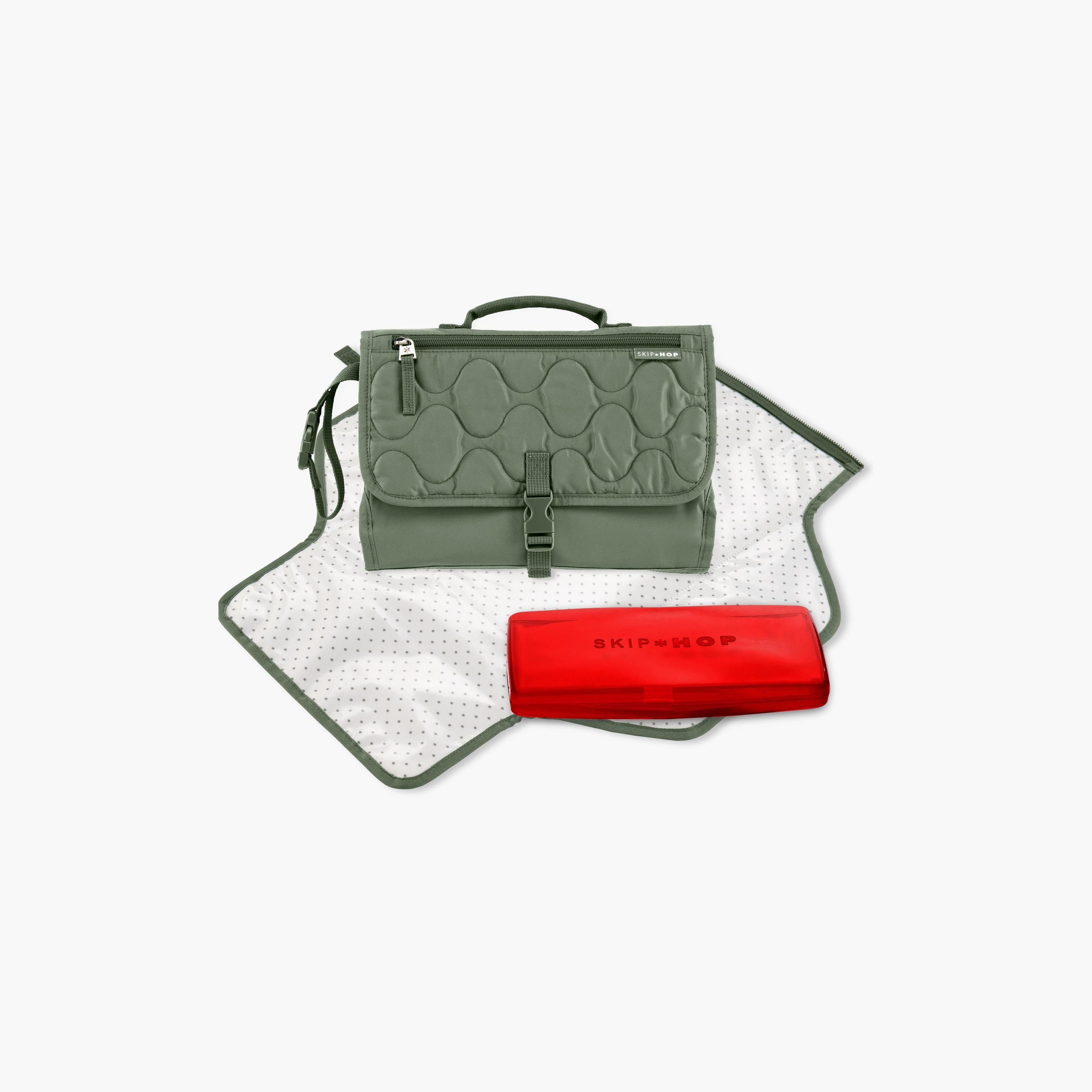 Skip Hop Pronto Signature Changing Mat - Dark Sage-baby-diapering-changingmats-image-2
