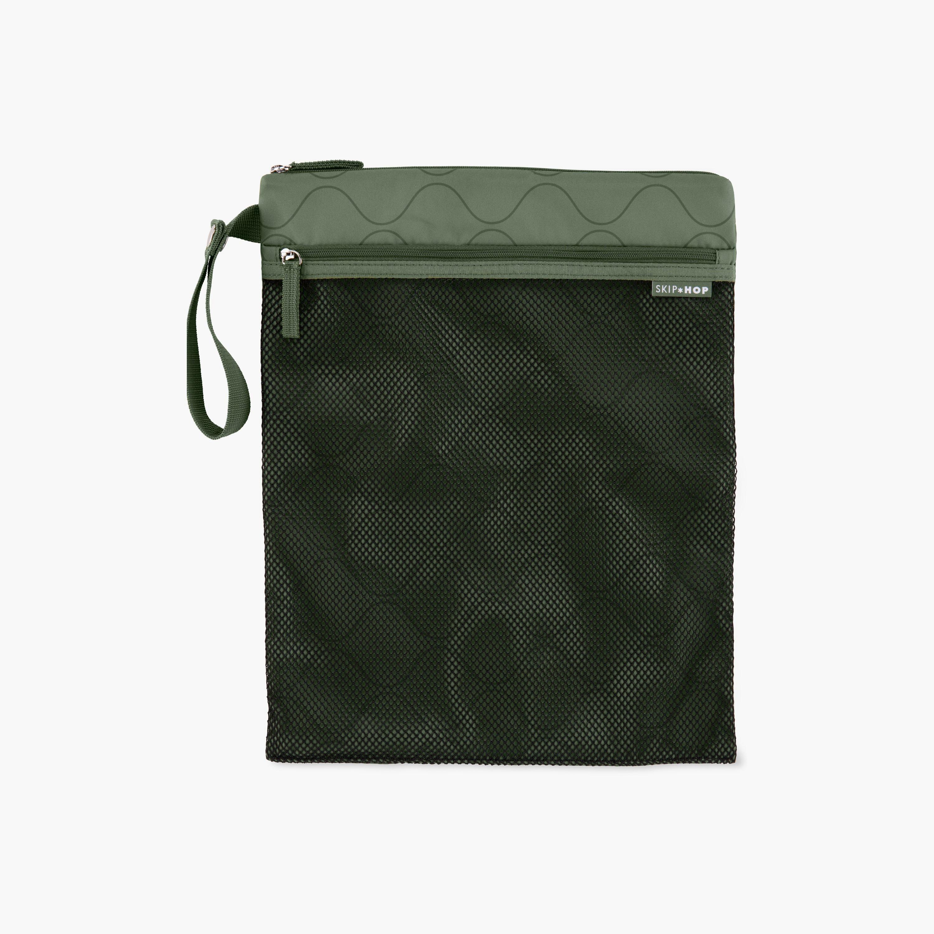 Skip Hop Grab & Go Wet-Dry Bag - Dark Sage-school-bagsandbackpacks-messengerbags-image-1