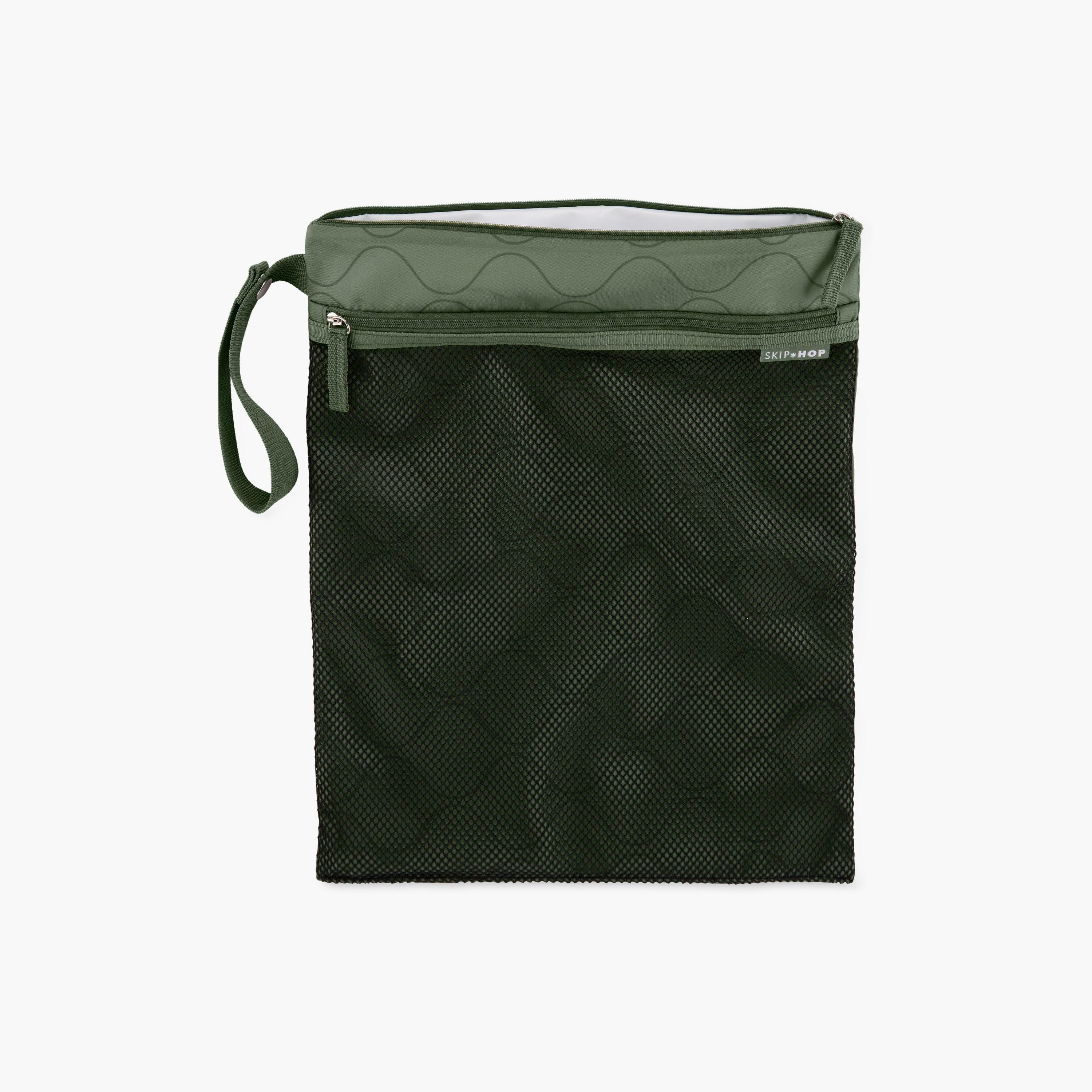 Skip Hop Grab & Go Wet-Dry Bag - Dark Sage-school-bagsandbackpacks-messengerbags-image-3