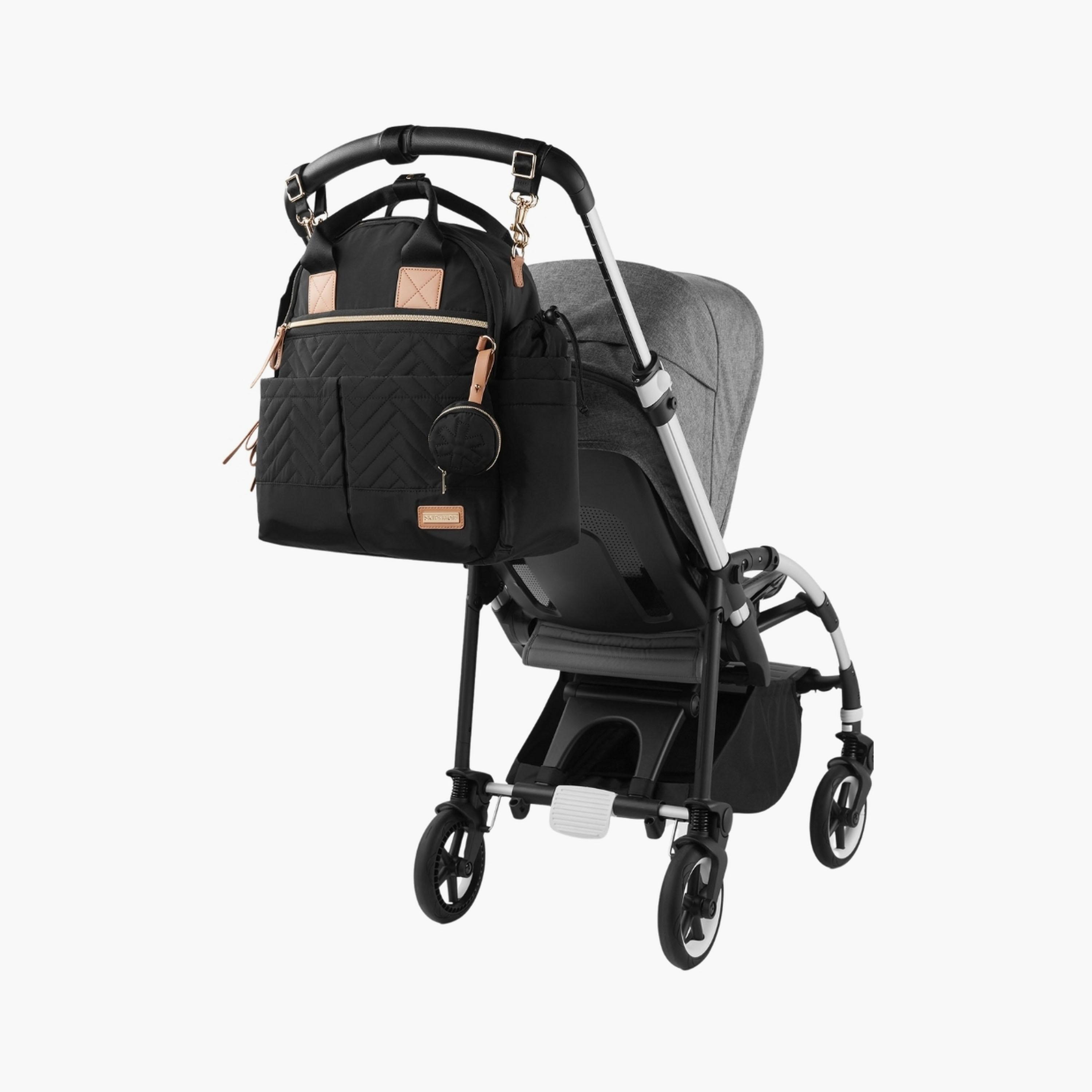 Skip Hop Diaper Backpack with 5-Piece Accessories Black-baby-diapering-diaperbags-image-6