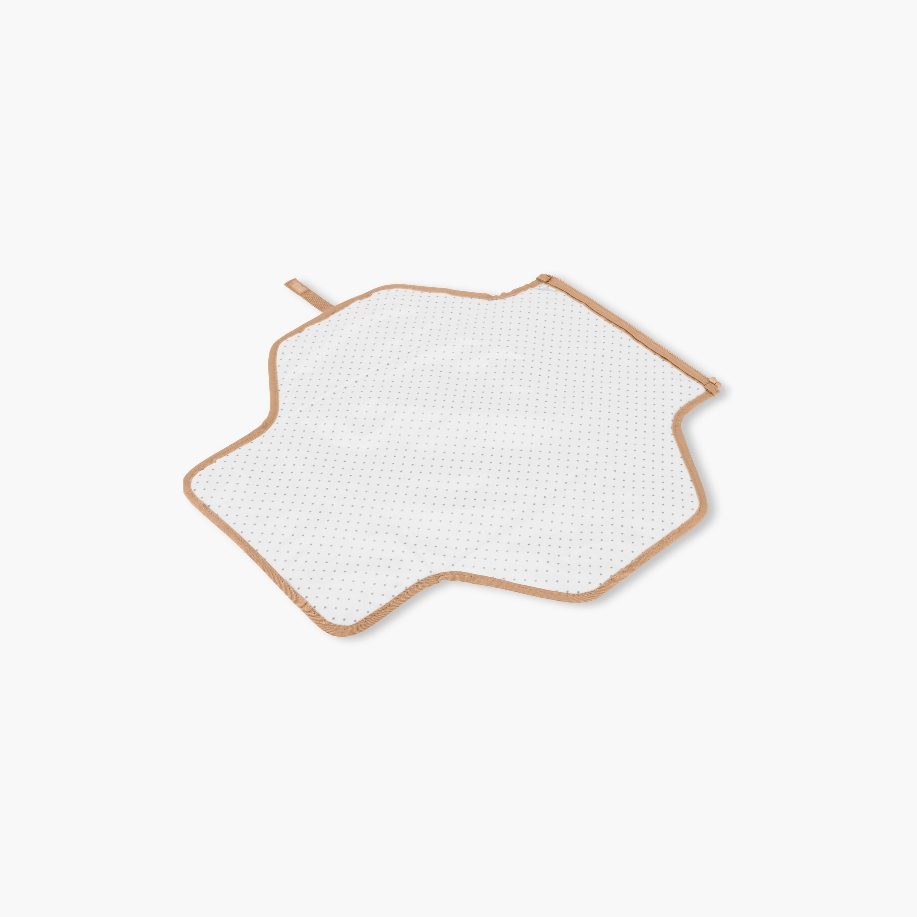 Skip Hop Pronto Changing Mat - Swirl Dot - Tan-baby-diapering-changingmats-image-4