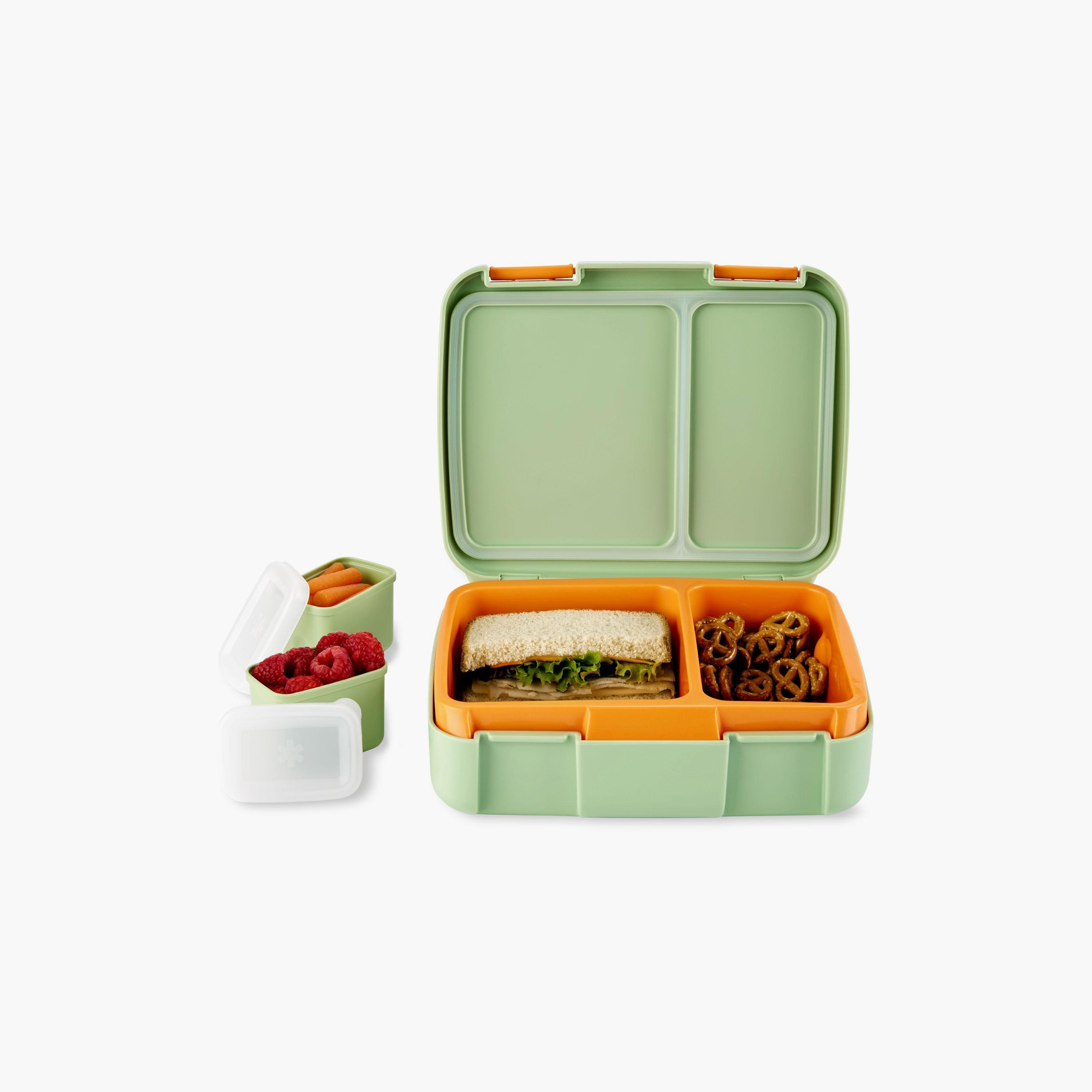 Zoo Bento Lunch Box with 2-Piece Container - Racoon-school-lunchessentials-lunchboxes-image-3