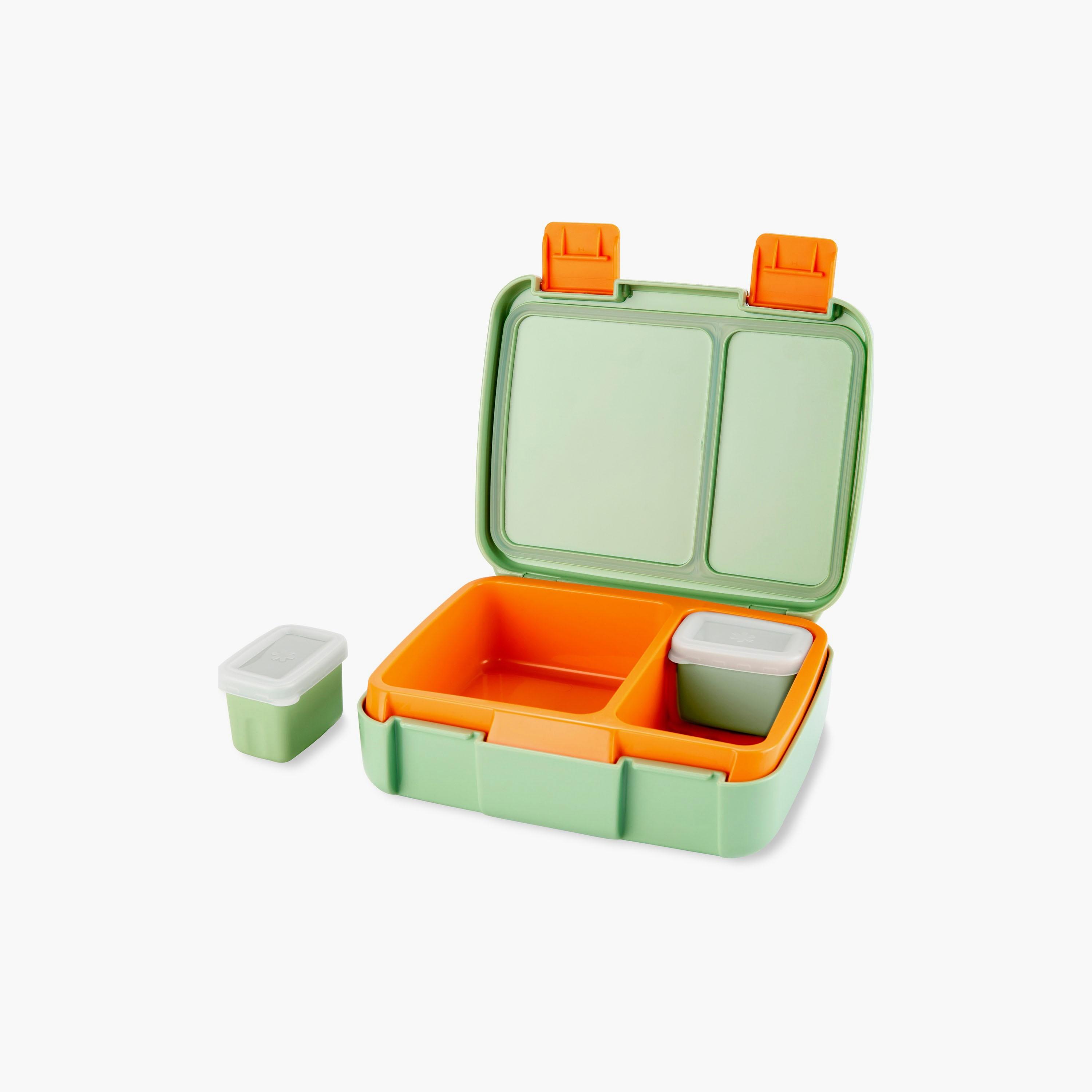 Zoo Bento Lunch Box with 2-Piece Container - Racoon-school-lunchessentials-lunchboxes-image-4