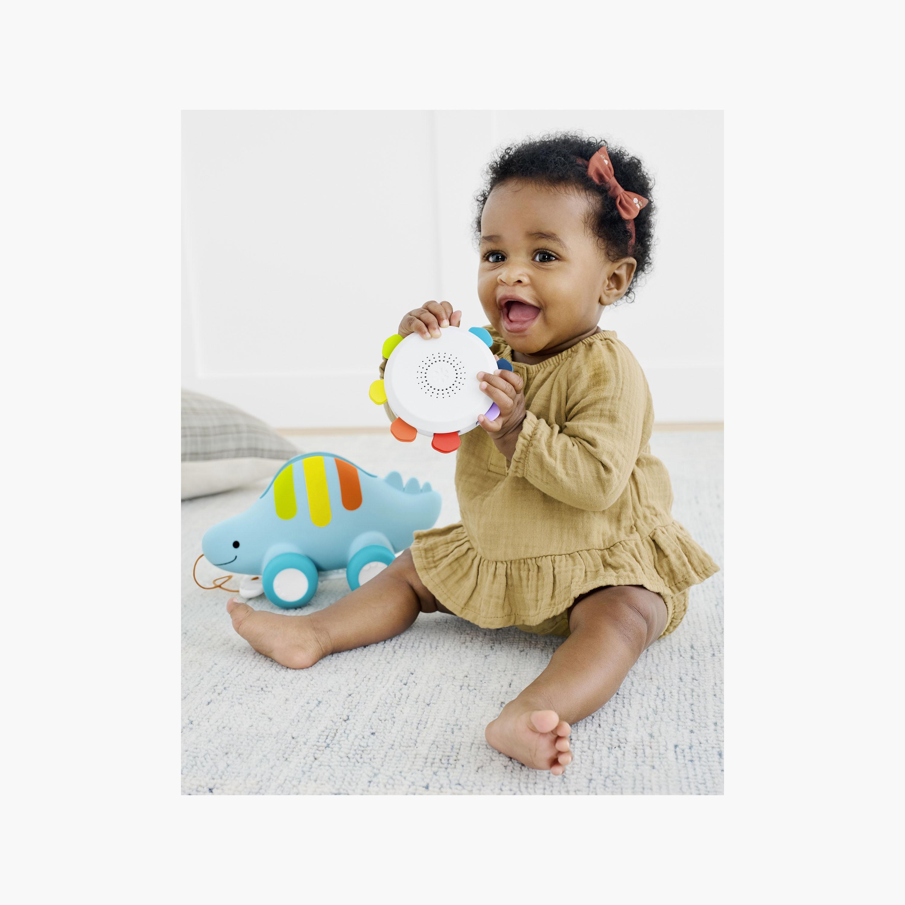 Skip Hop Explore & More 3-In-1 Baby Musical Pull Toy - Dinosaur - Multi Color-toys-babyandtoddlertoys-pushandpulltoys-image-5
