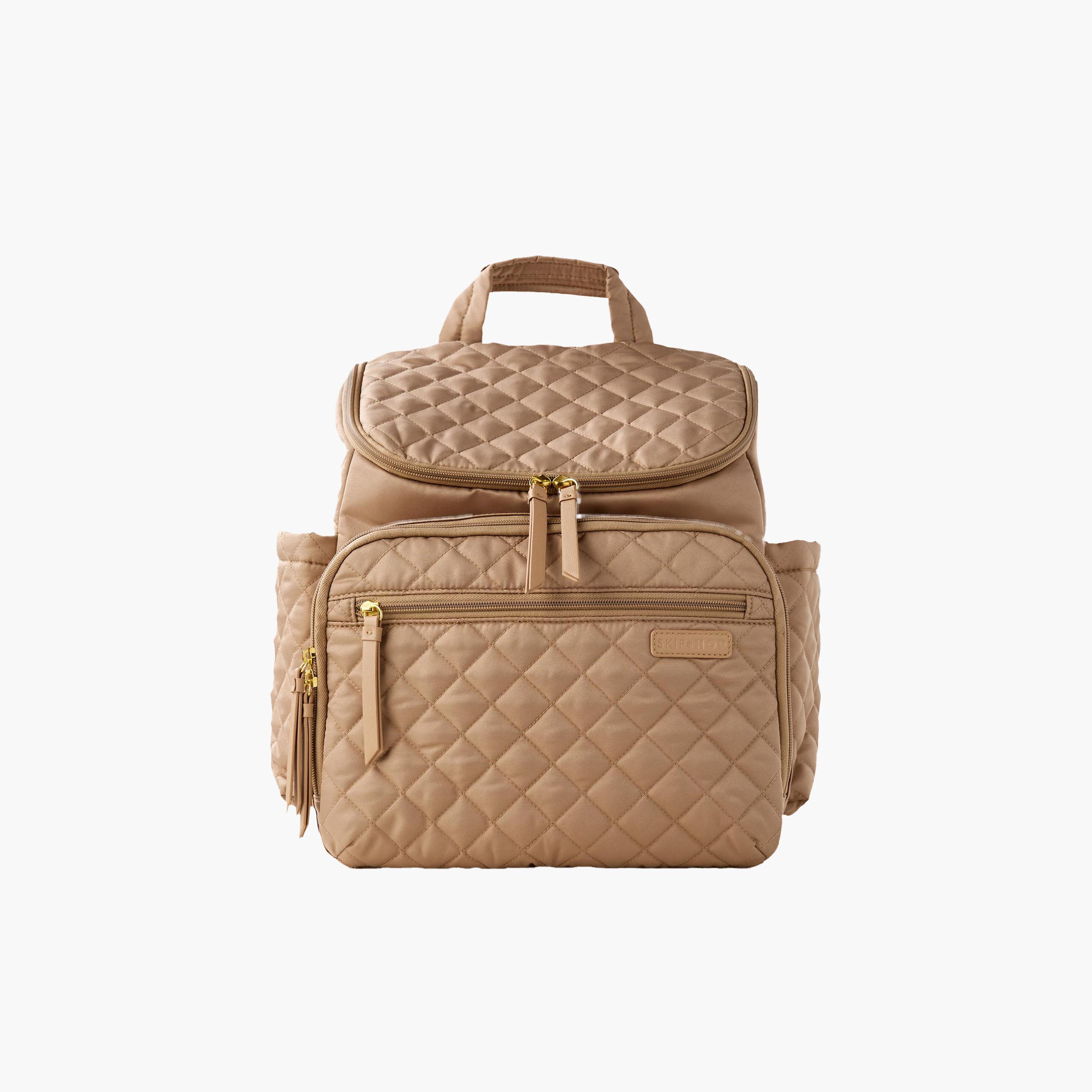 Skip Hop Forma Backpack - Camel-baby-diapering-diaperbags-image-1