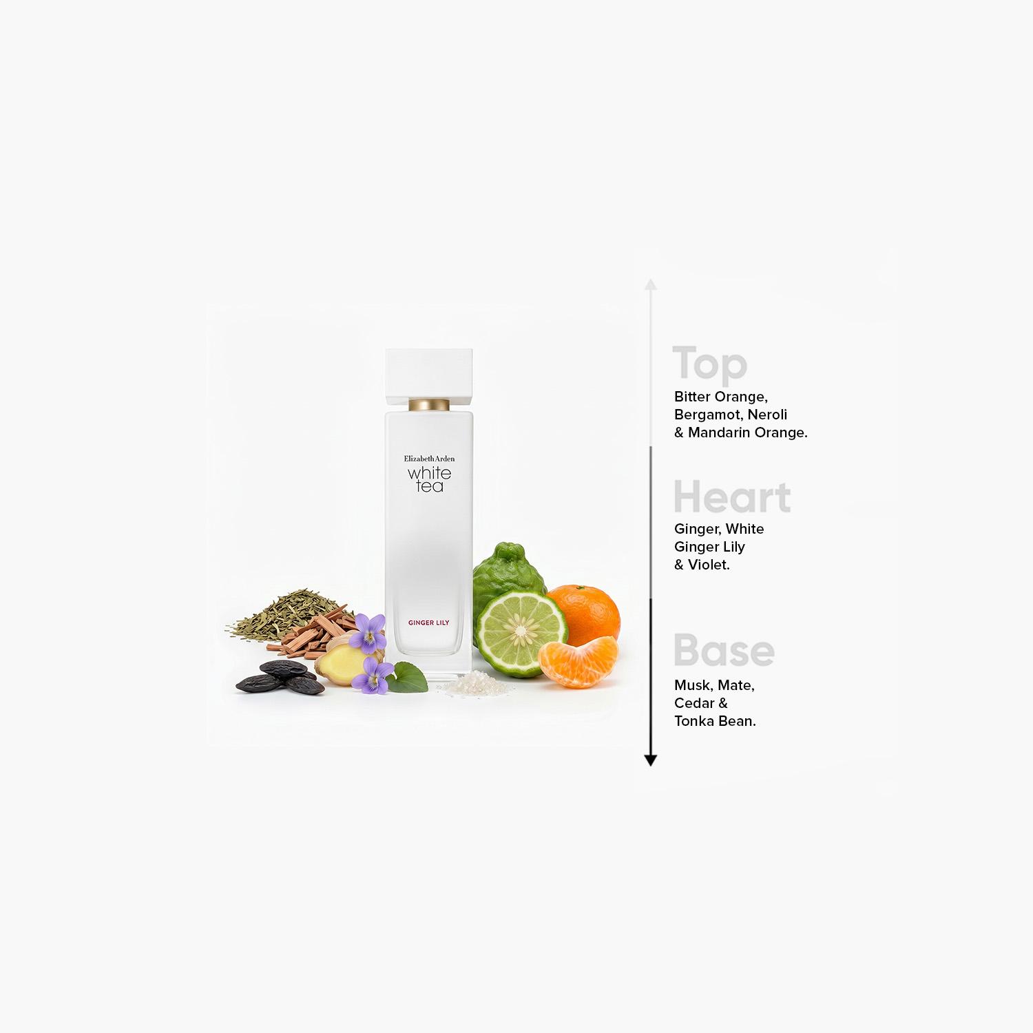 عطر أو دو تواليت وايت تي جينجر ليلي للنساء من إليزابيث آردن - 100 مل-beautyandpersonalcare-fragrance-women-image-4