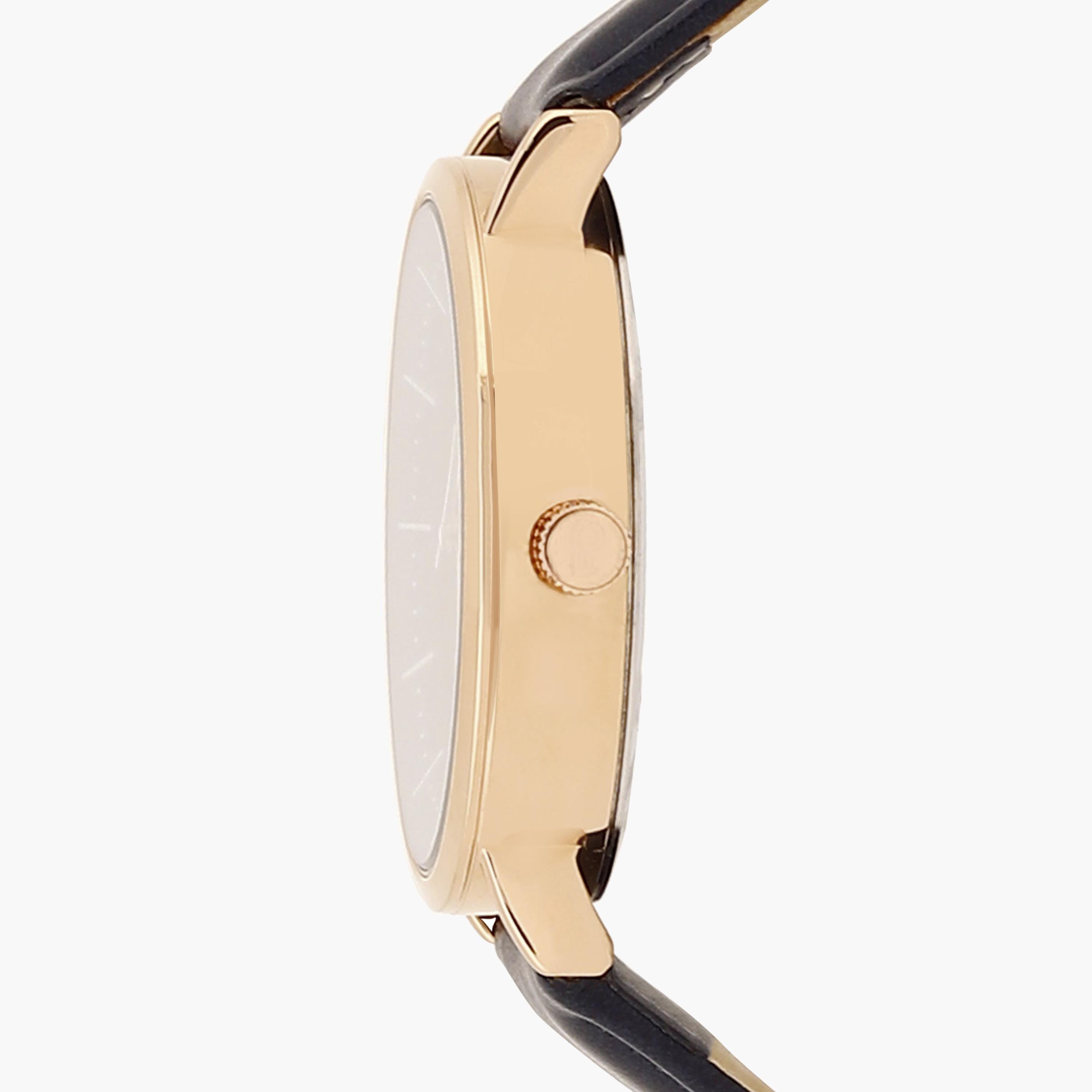 فرينش كونيكشن- ساعة رجالية تناظرية سوار جلدي لون أسود  42 مم | FCN00044C-men-watchesandjewellery-watches-image-3
