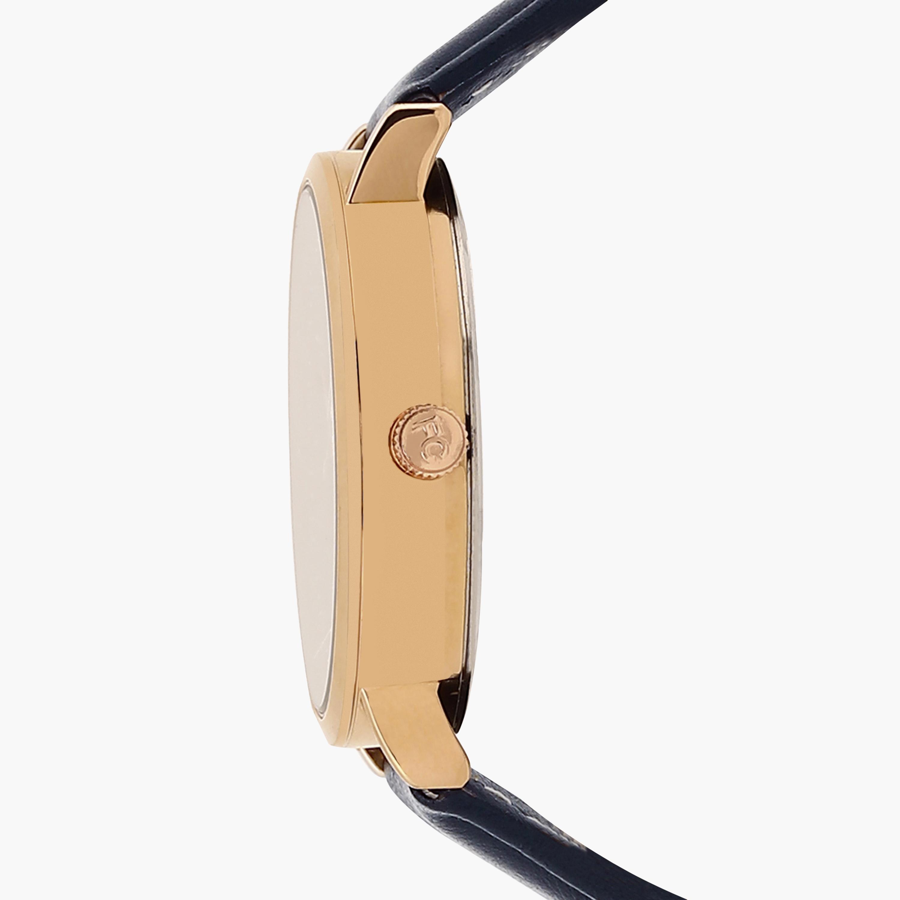 فرينش كونيكشن- ساعة رجالية تناظرية سوار جلدي لون أزرق  42 مم | FCN00044B-men-watchesandjewellery-watches-image-3