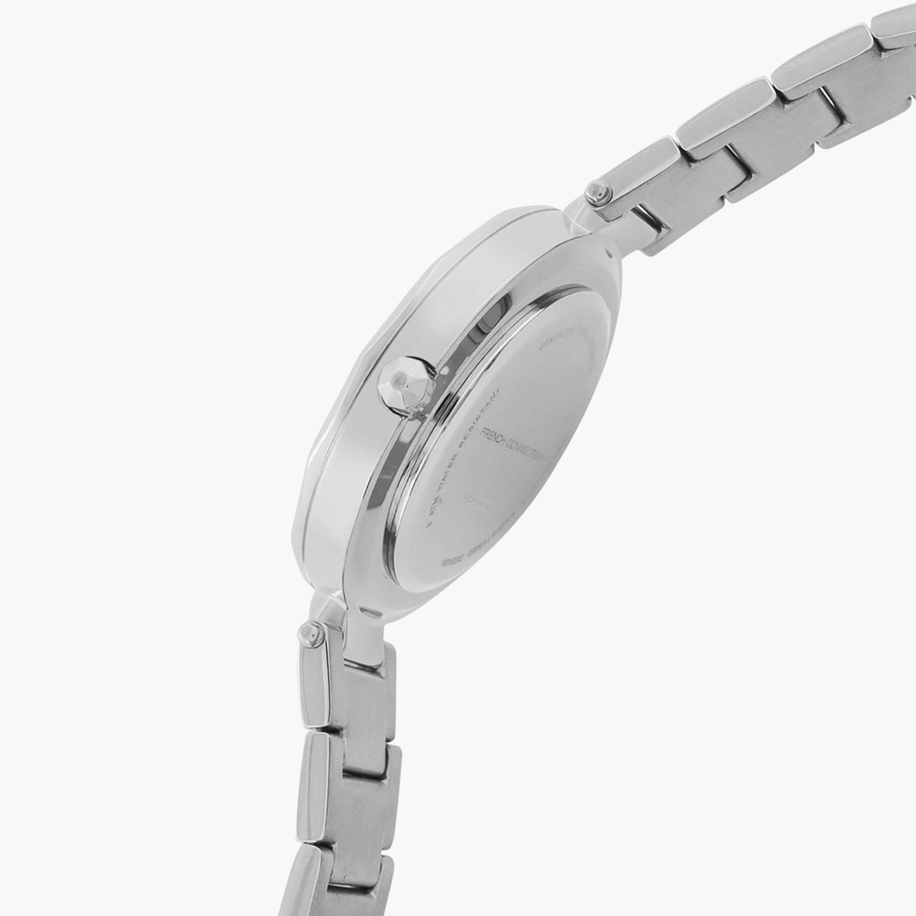 فرينش كونيكشن- ساعة نسائية تناظرية سوار ستانلس ستيل لون فضي  34 مم | FCP36SM-women-watchesandjewellery-watches-image-4