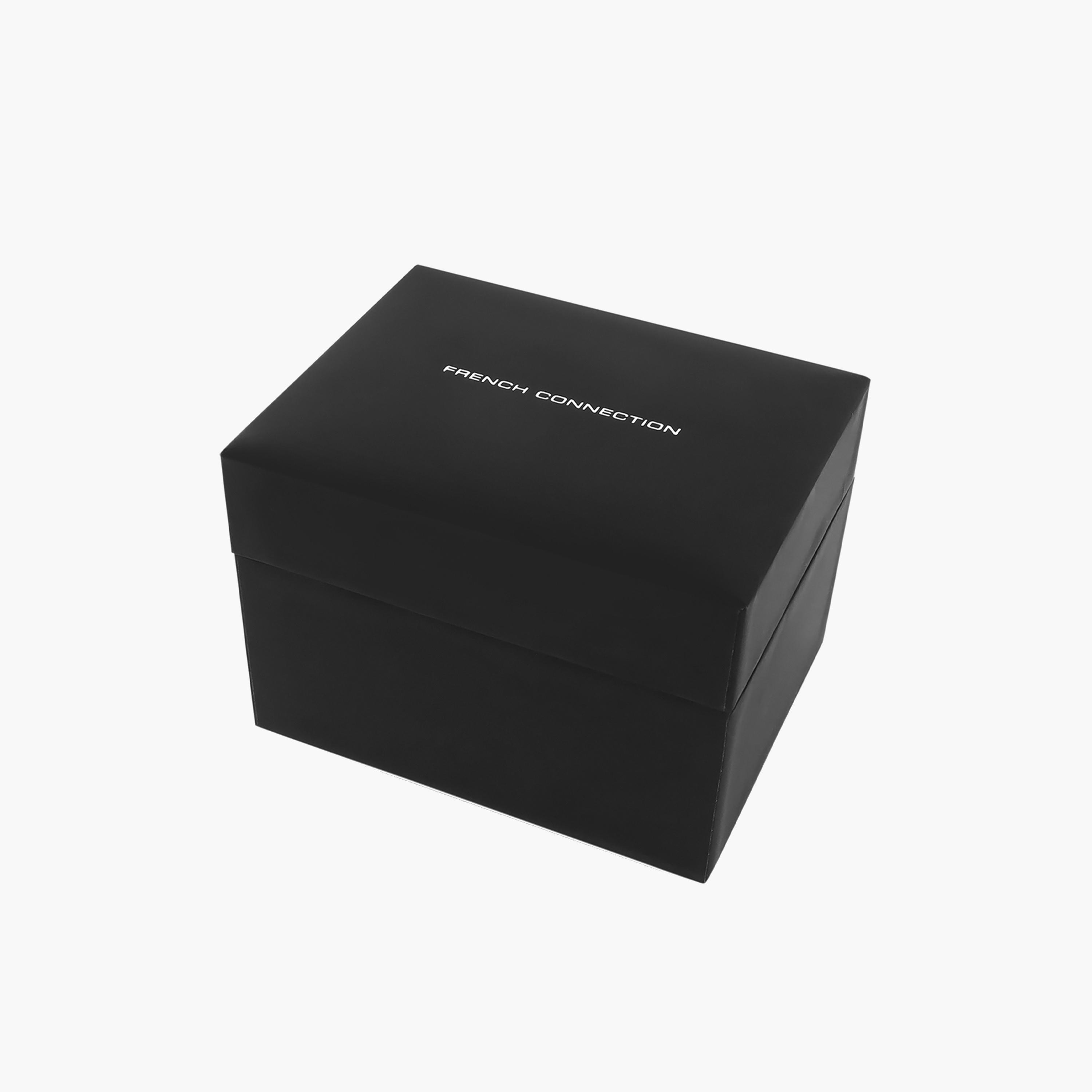 فرينش كونيكشن- ساعة نسائية تناظرية سوار ستانلس ستيل لون أزرق  32 مم | FCE21U-women-watchesandjewellery-watches-image-5