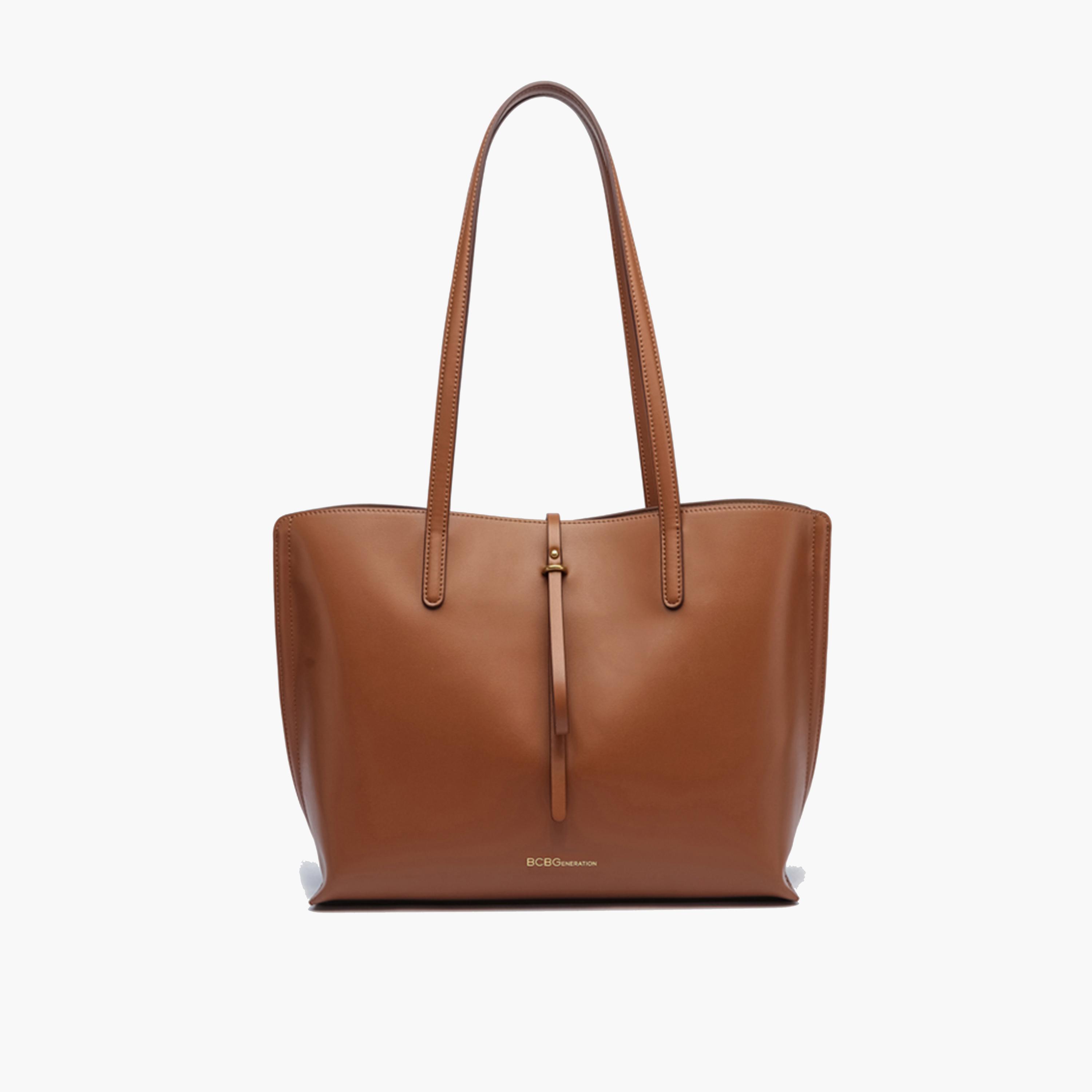 BCBG Double-Handle Tote Bag with Magnetic Closure | 37 x 26 x 12 cm-women-bagsandwallets-handbags-image-5