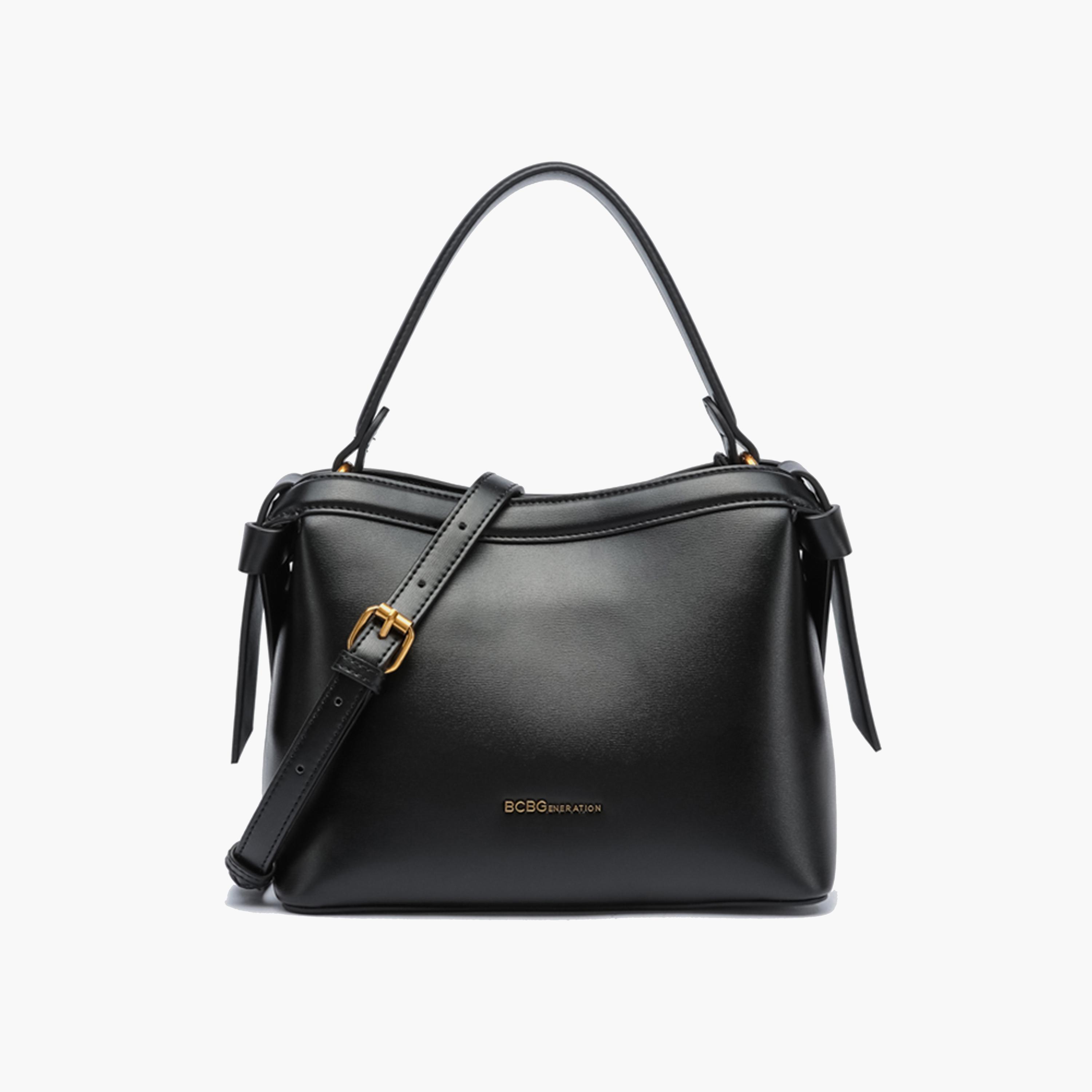 BCBG Shoulder Bag with Magnetic Closure and Detachable Strap | 24.5 x 19 x 10.5 cm-women-bagsandwallets-handbags-image-1