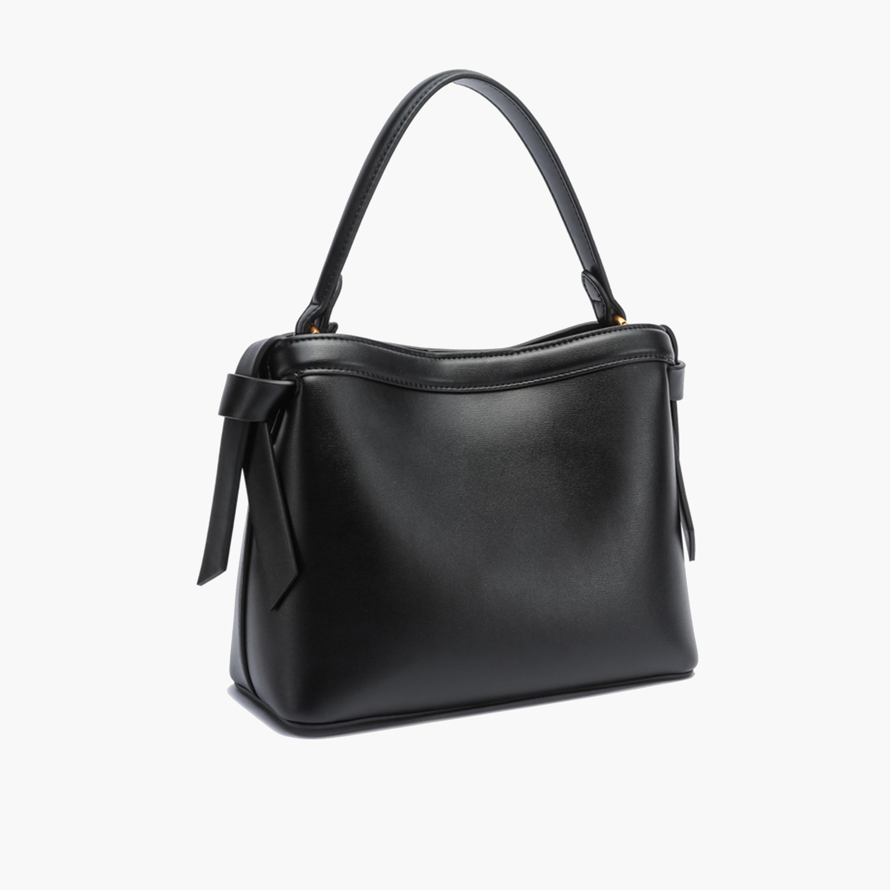 BCBG Shoulder Bag with Magnetic Closure and Detachable Strap | 24.5 x 19 x 10.5 cm-women-bagsandwallets-handbags-image-2