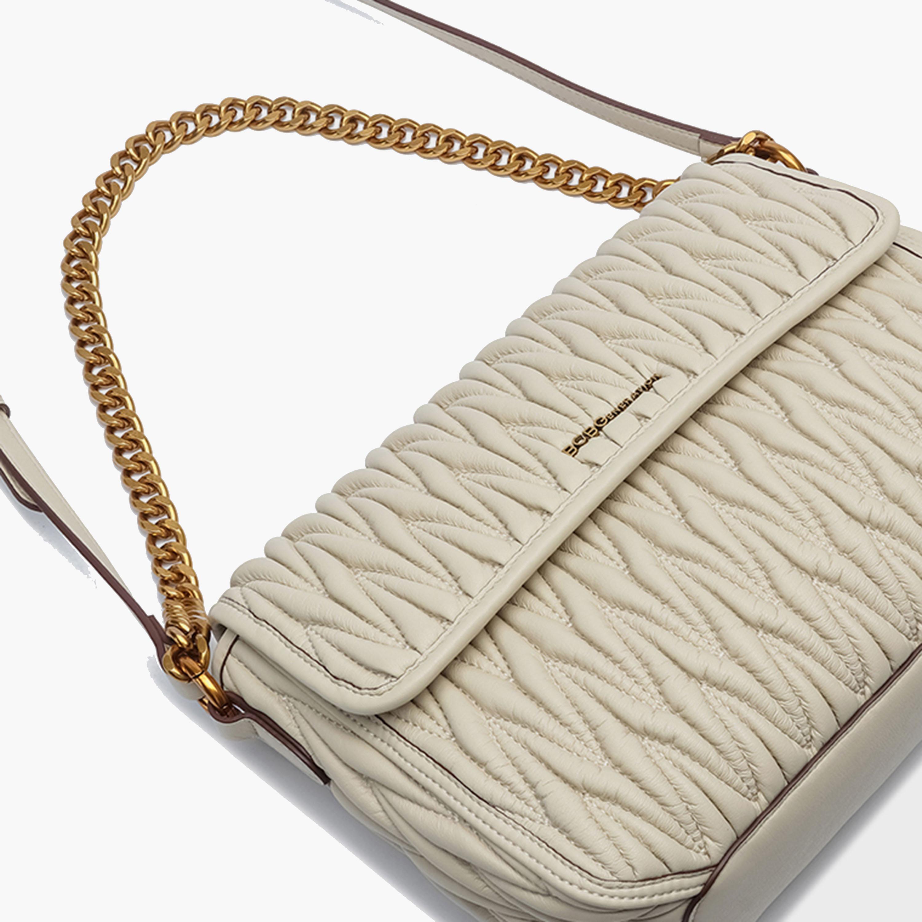 BCBG Quilted Shoulder Bag with Flap Closure and Chain Strap | 28 x 16 x 10 cm-women-bagsandwallets-handbags-image-5