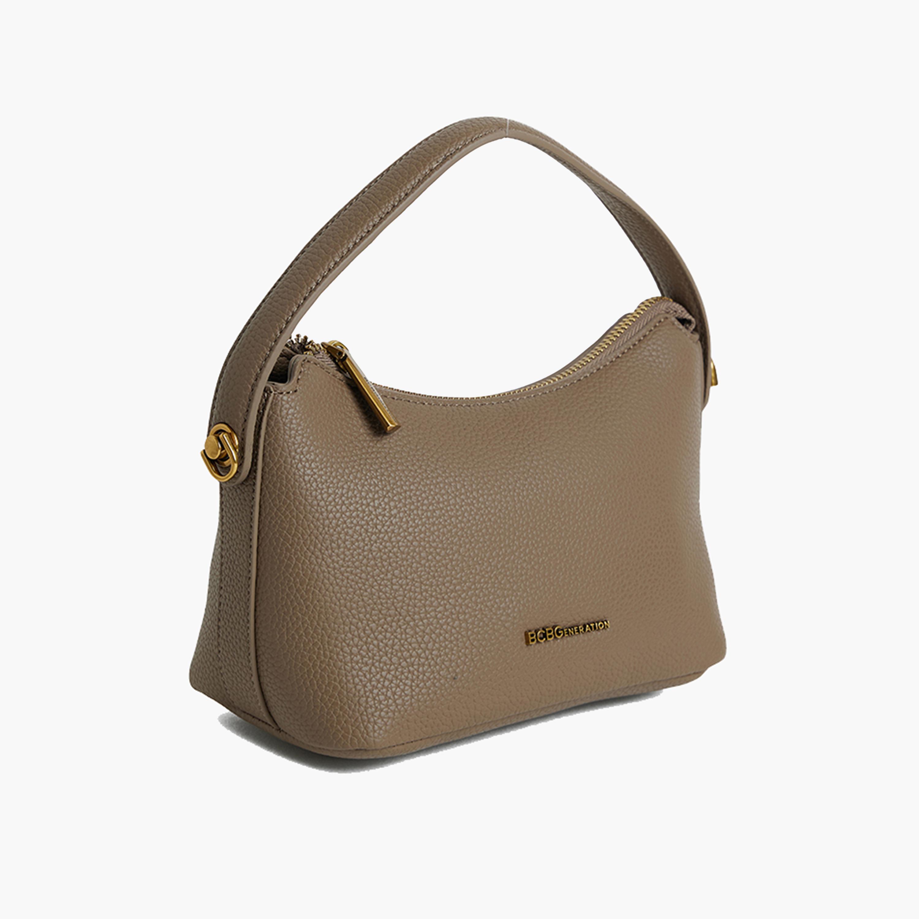 بي سي بي جي- شنطة كتف منقوشة بسحاب إغلاق وحزام قابل للفصل-women-bagsandwallets-handbags-image-3
