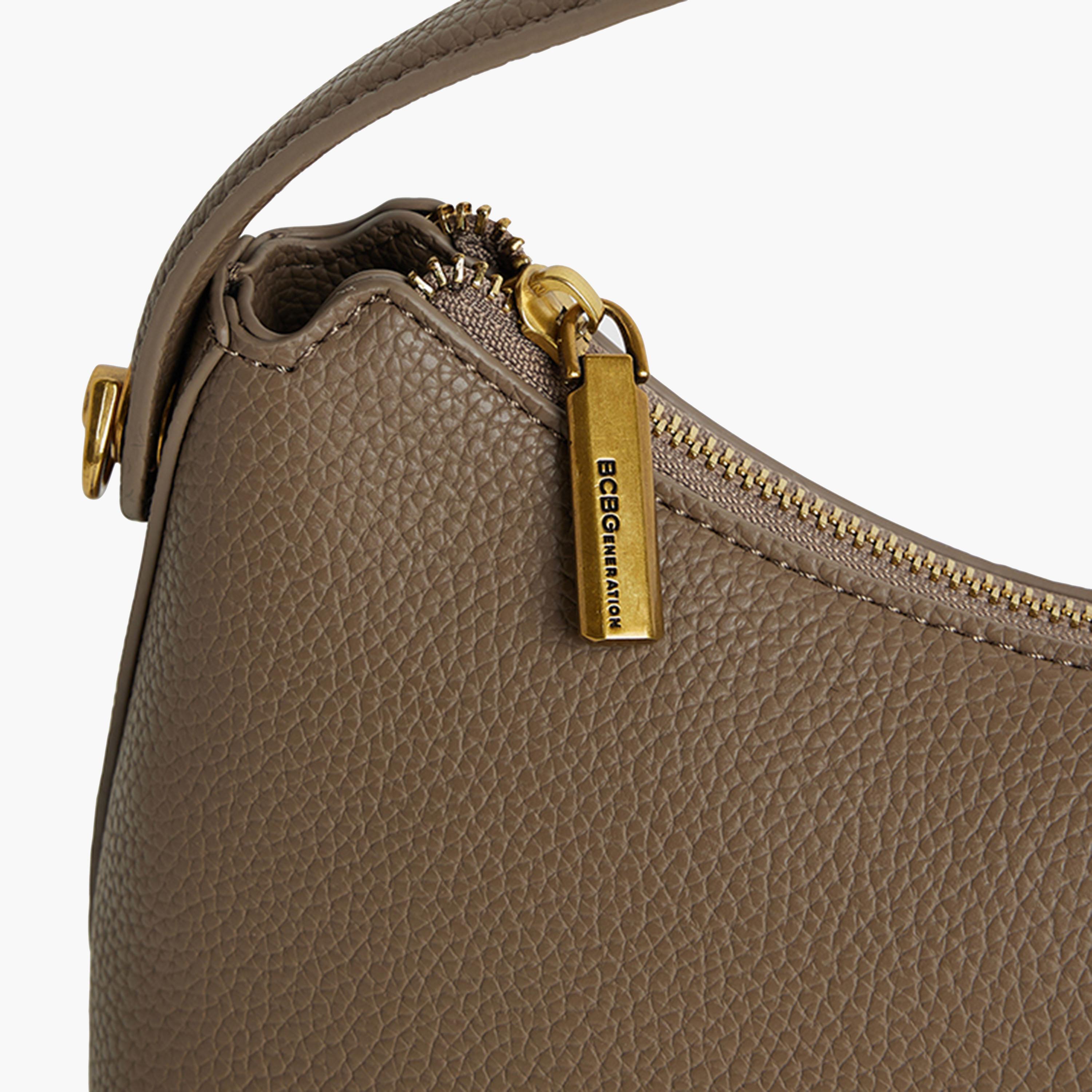 بي سي بي جي- شنطة كتف منقوشة بسحاب إغلاق وحزام قابل للفصل-women-bagsandwallets-handbags-image-5