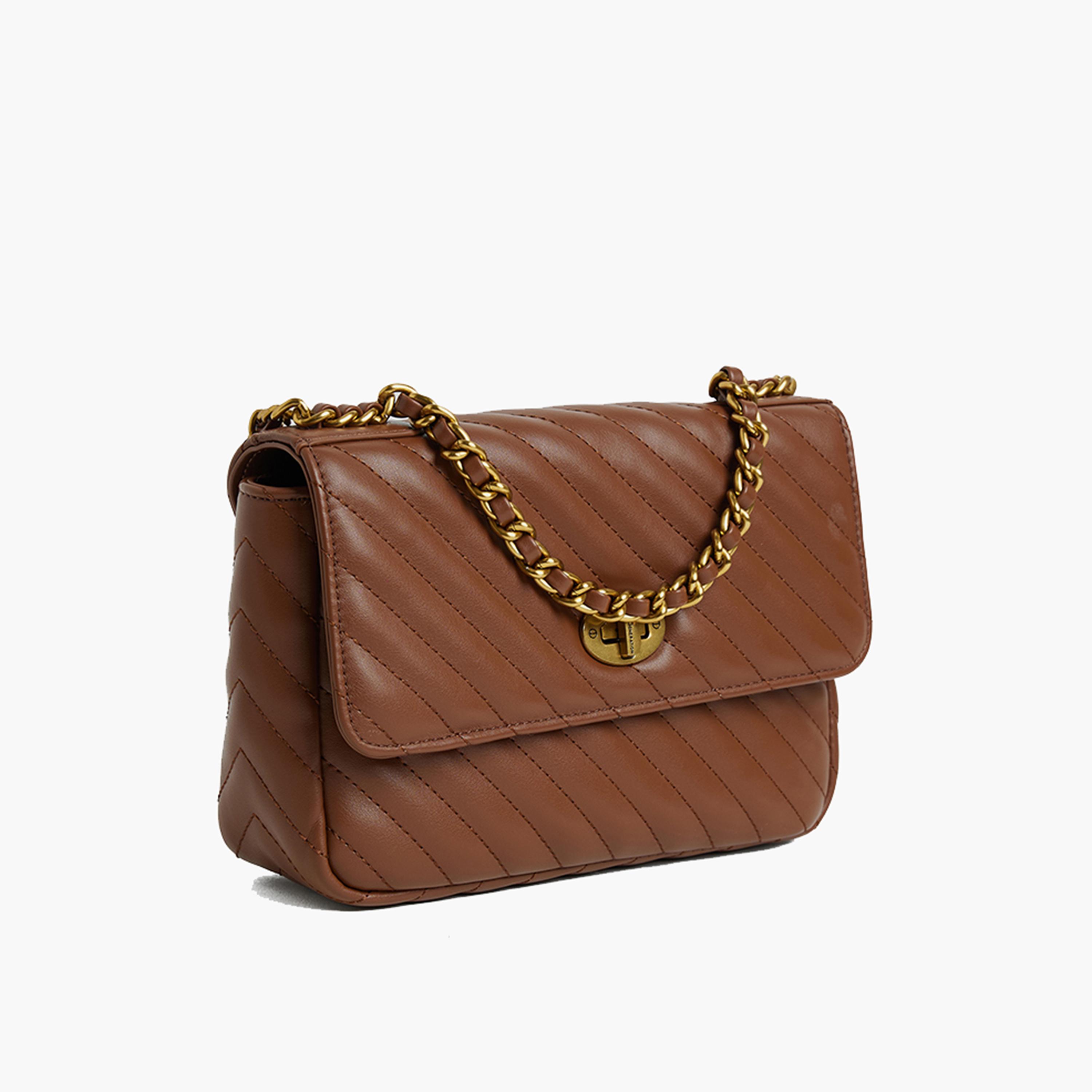 بي سي بي جي- شنطة كتف مبطنة بمقبض علوي وحزام سلسلة-women-bagsandwallets-handbags-image-9