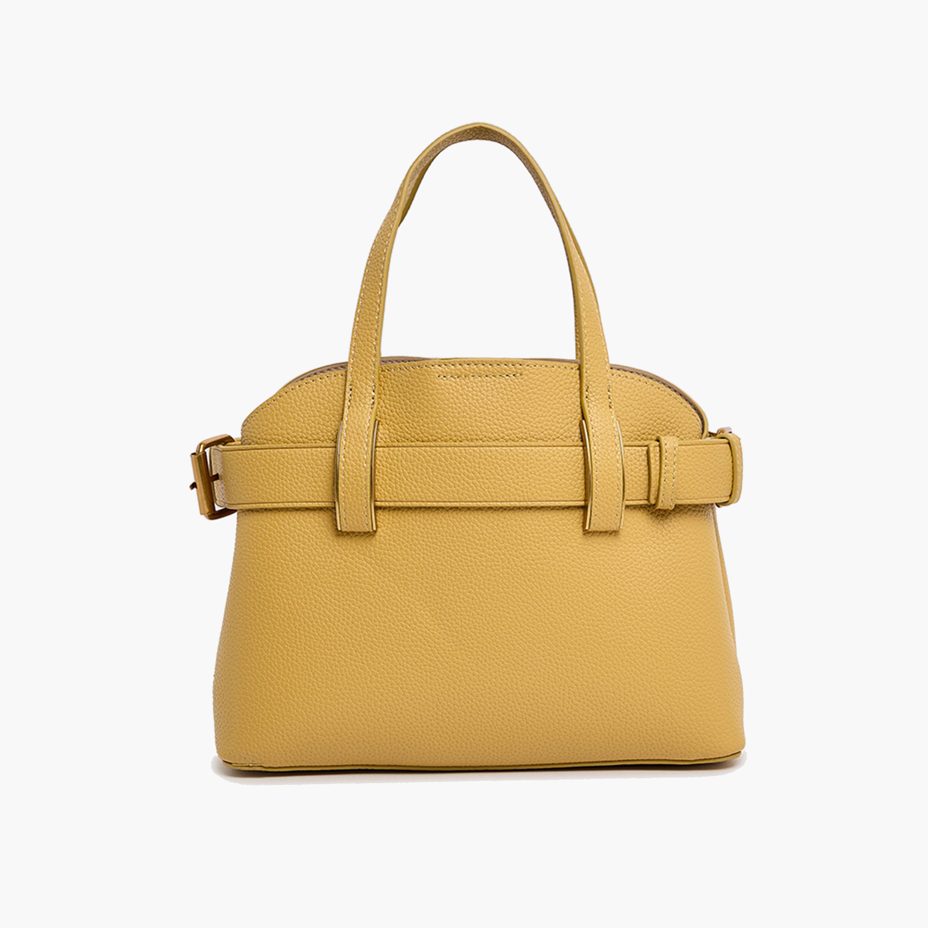 بي سي بي جي- شنطة ساتشل بمقبضين منقوشة بإغلاق مغناطيسي وحزام قابل للفصل-women-bagsandwallets-handbags-image-3
