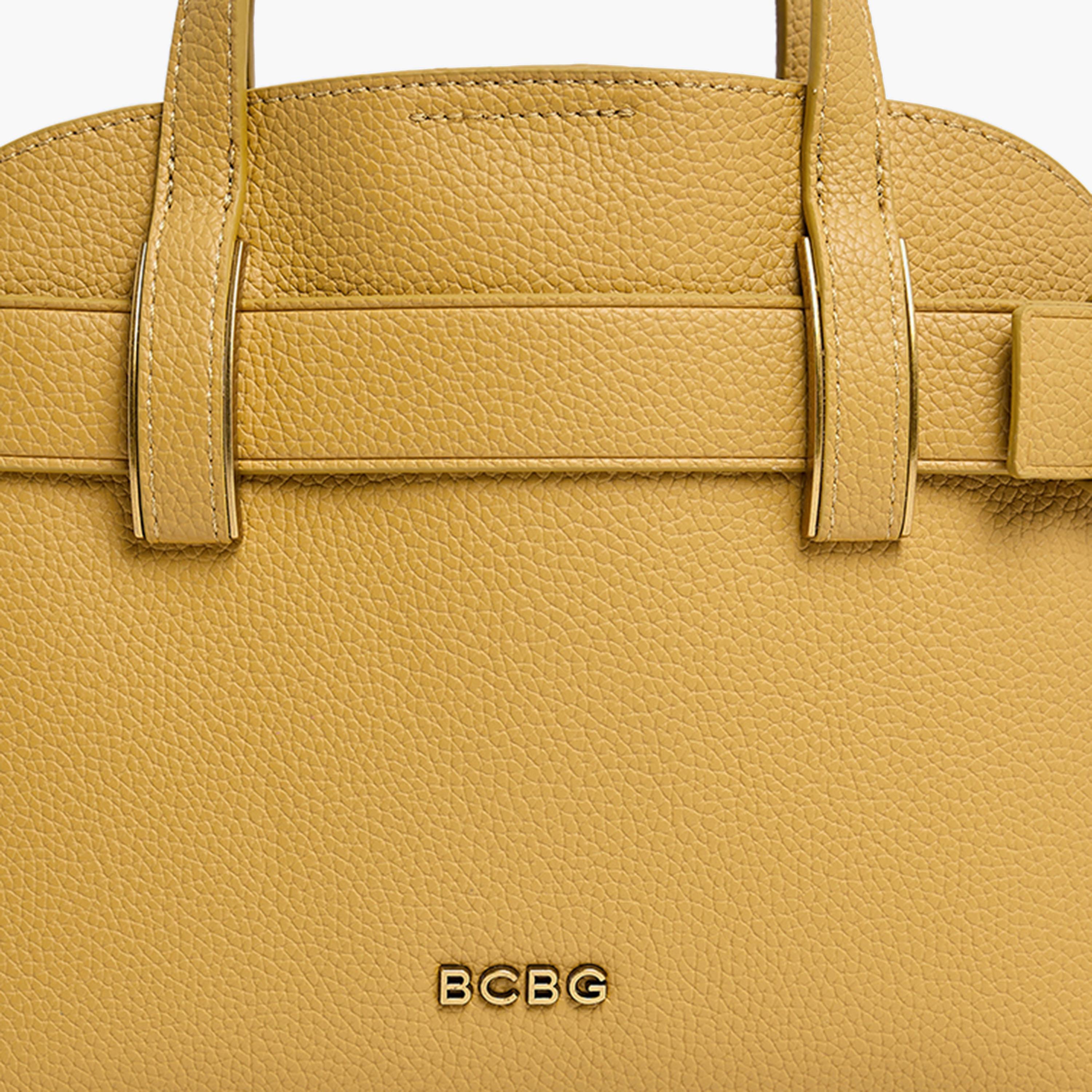بي سي بي جي- شنطة ساتشل بمقبضين منقوشة بإغلاق مغناطيسي وحزام قابل للفصل-women-bagsandwallets-handbags-image-5